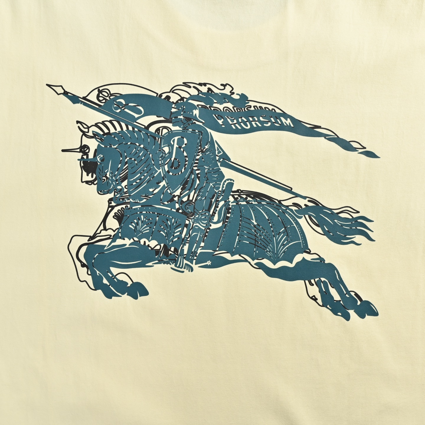 25ss Overlapping Warhorse Logo Printed Short Sleeve T-shirt