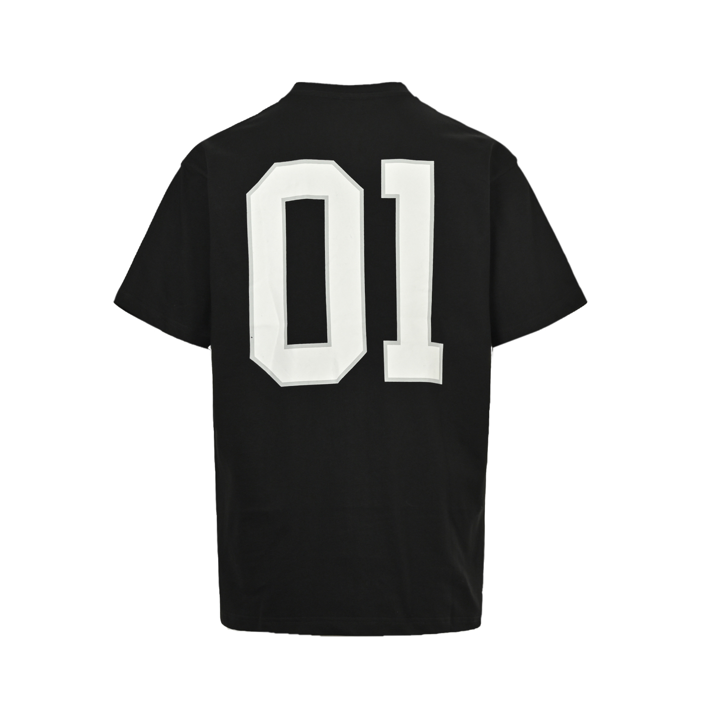 01 Lettering Distressed T-shirt