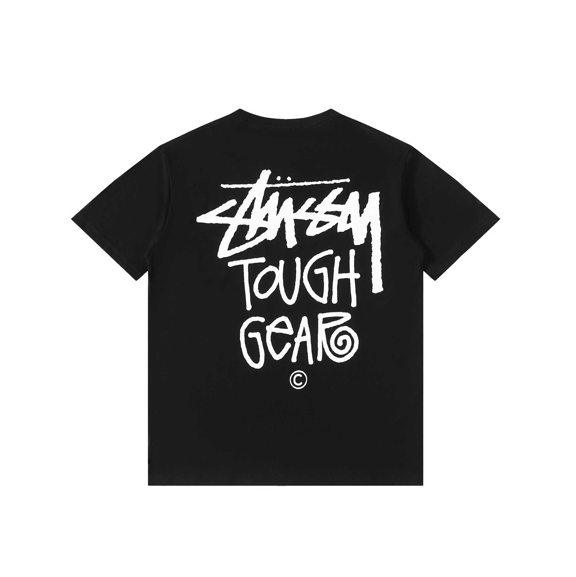 Screen printed short sleeve T-shirt