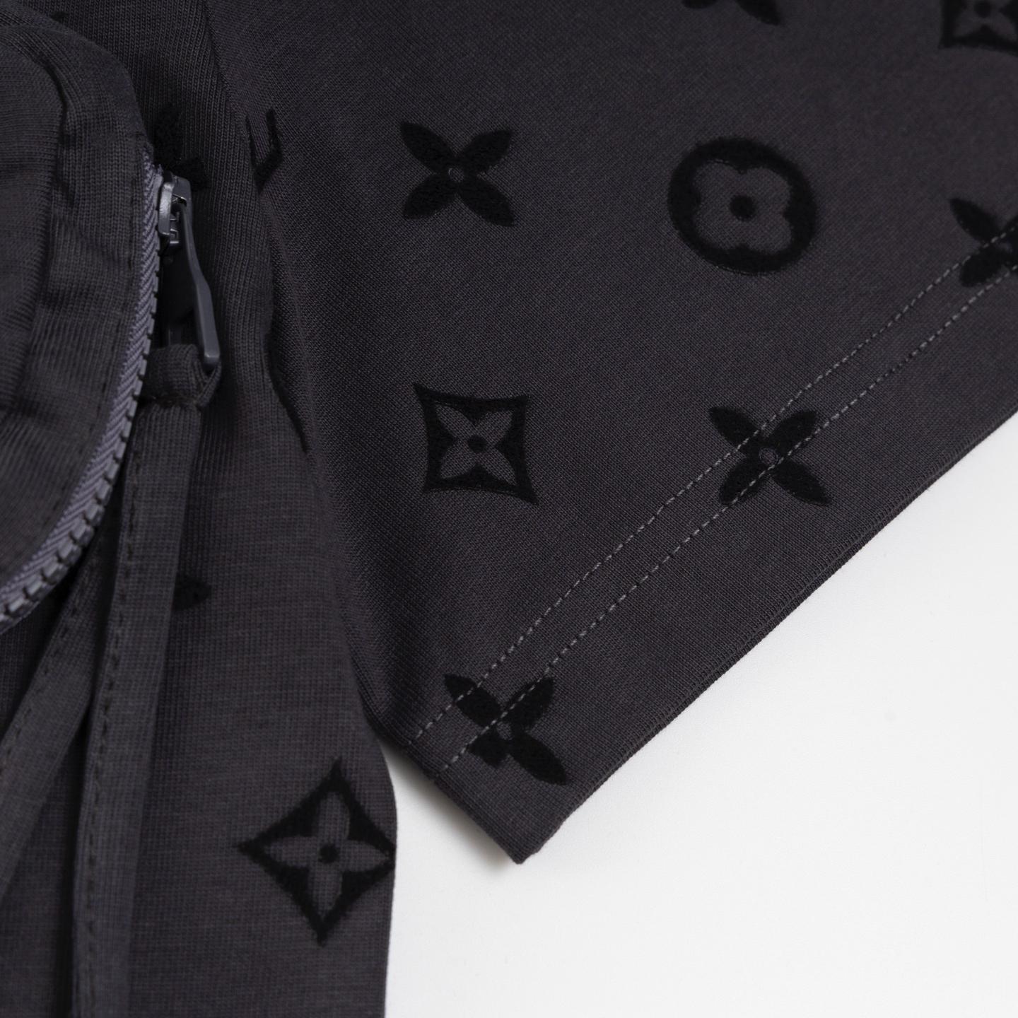 Full print flocked nylon bag T-shirt