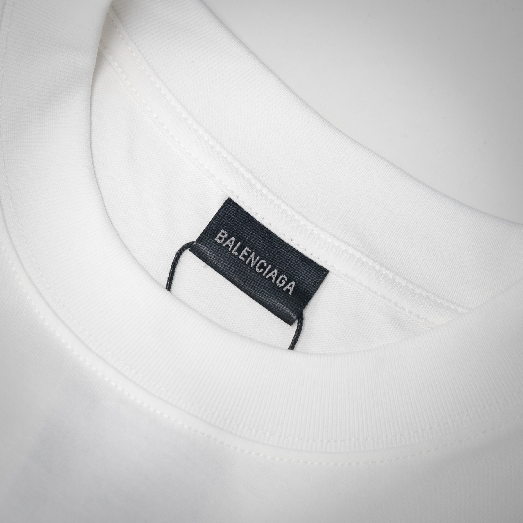 25SS Green Puff Print Letter Logo T-Shirt