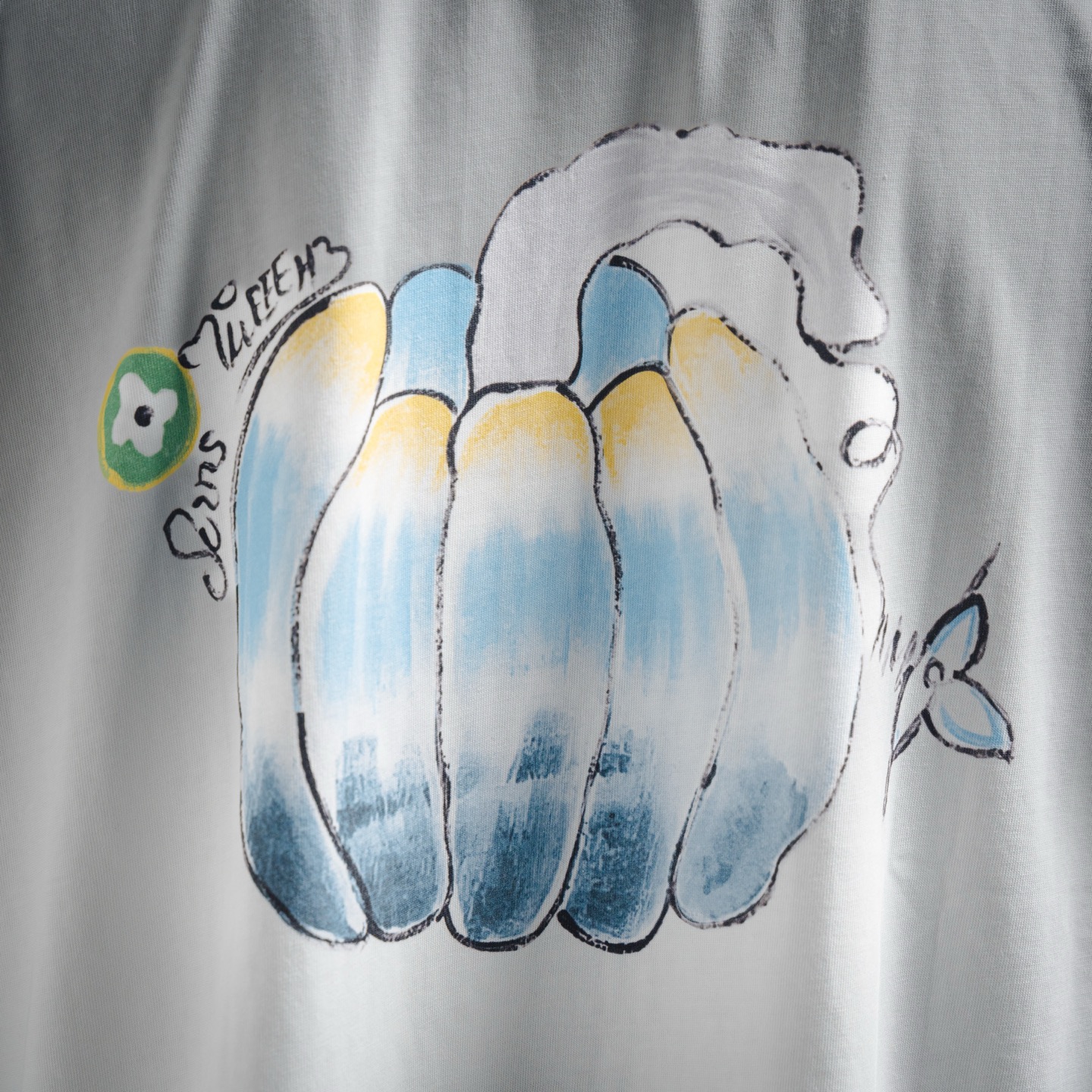 25SS Pumpkin Back Print T-Shirt