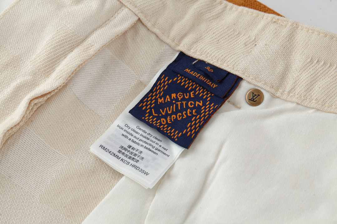 Mosaic check denim shorts