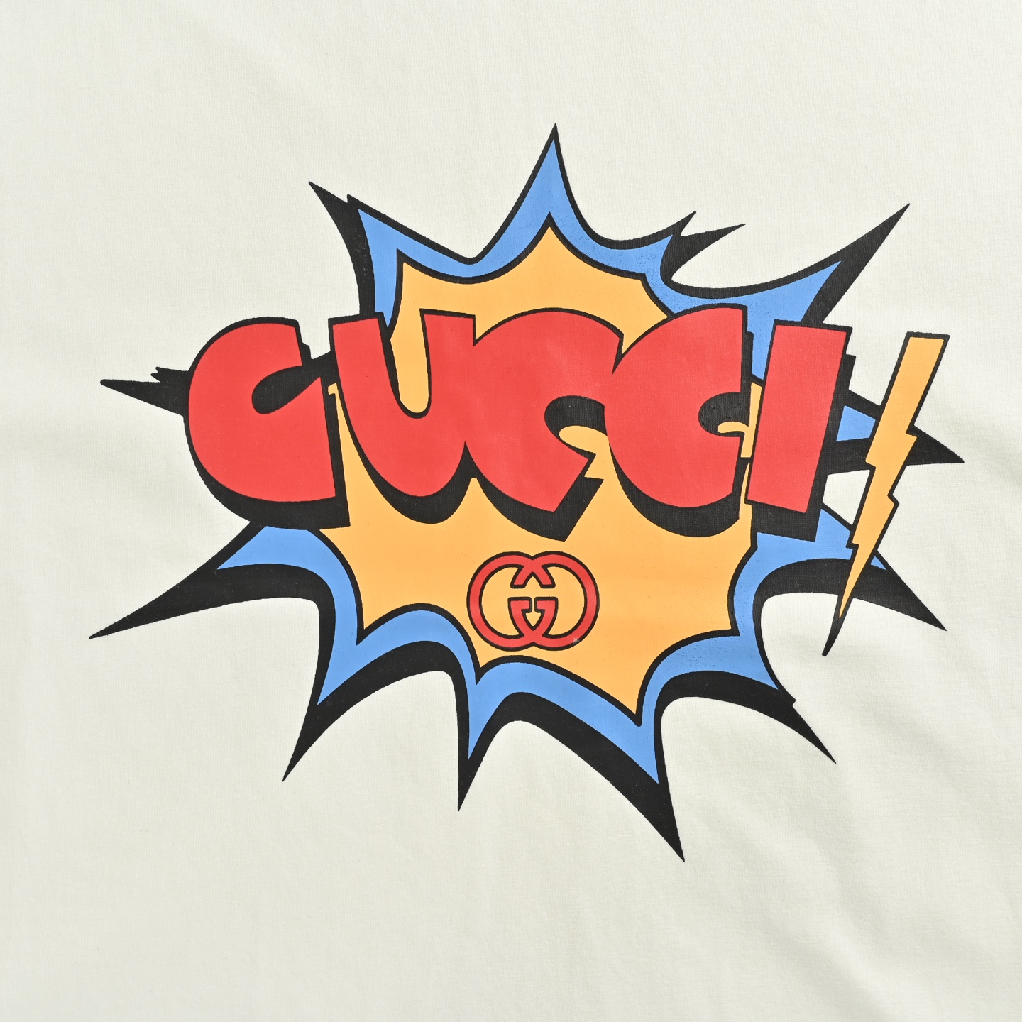 25SS Explosive Letter Print T-Shirt