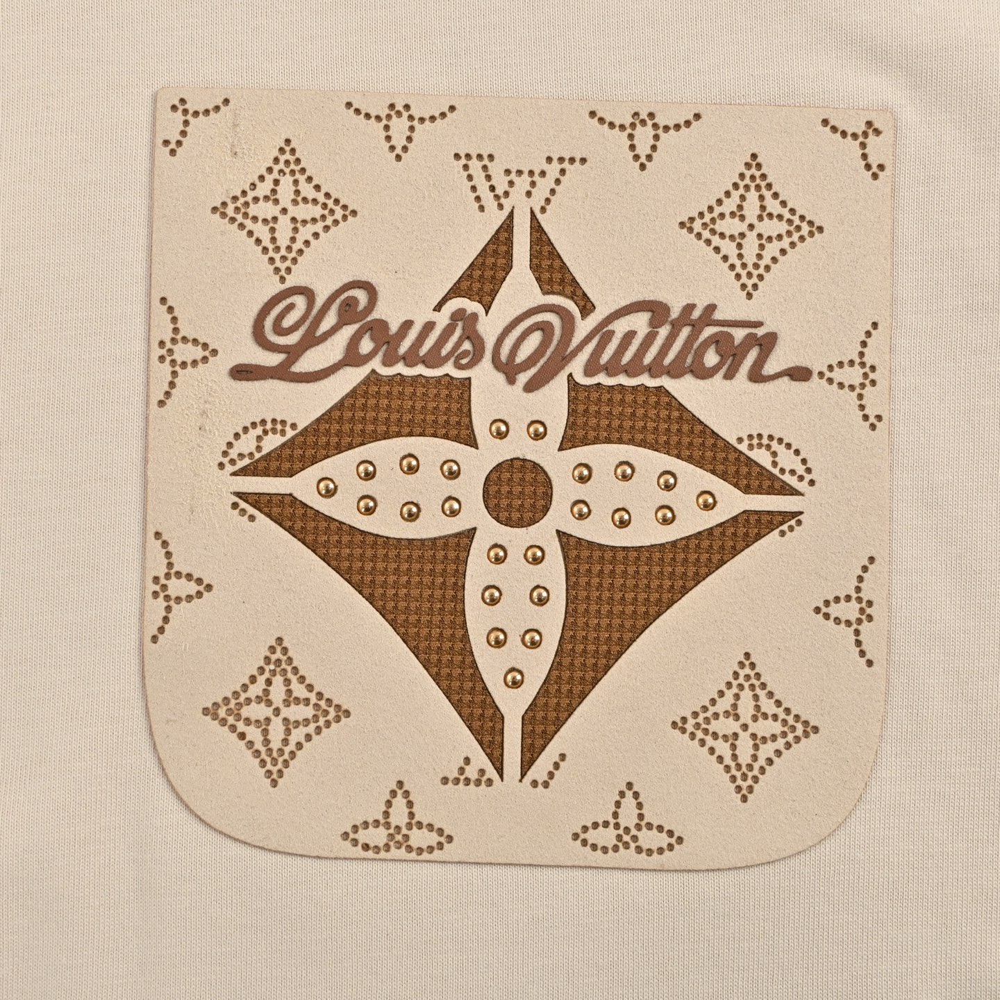 25ss old flower fake pocket short sleeve T-shirt