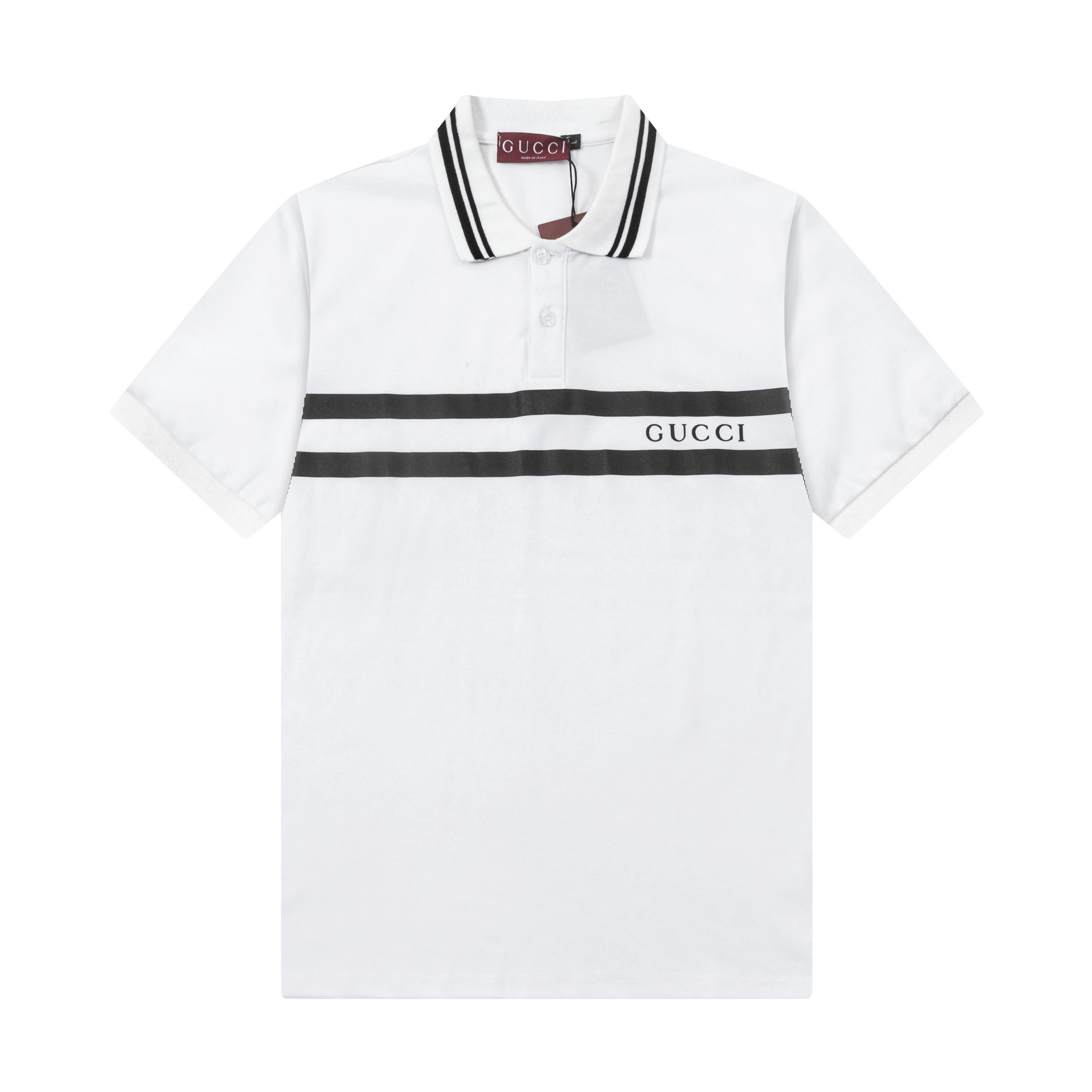 25ss Striped Polo Short Sleeve