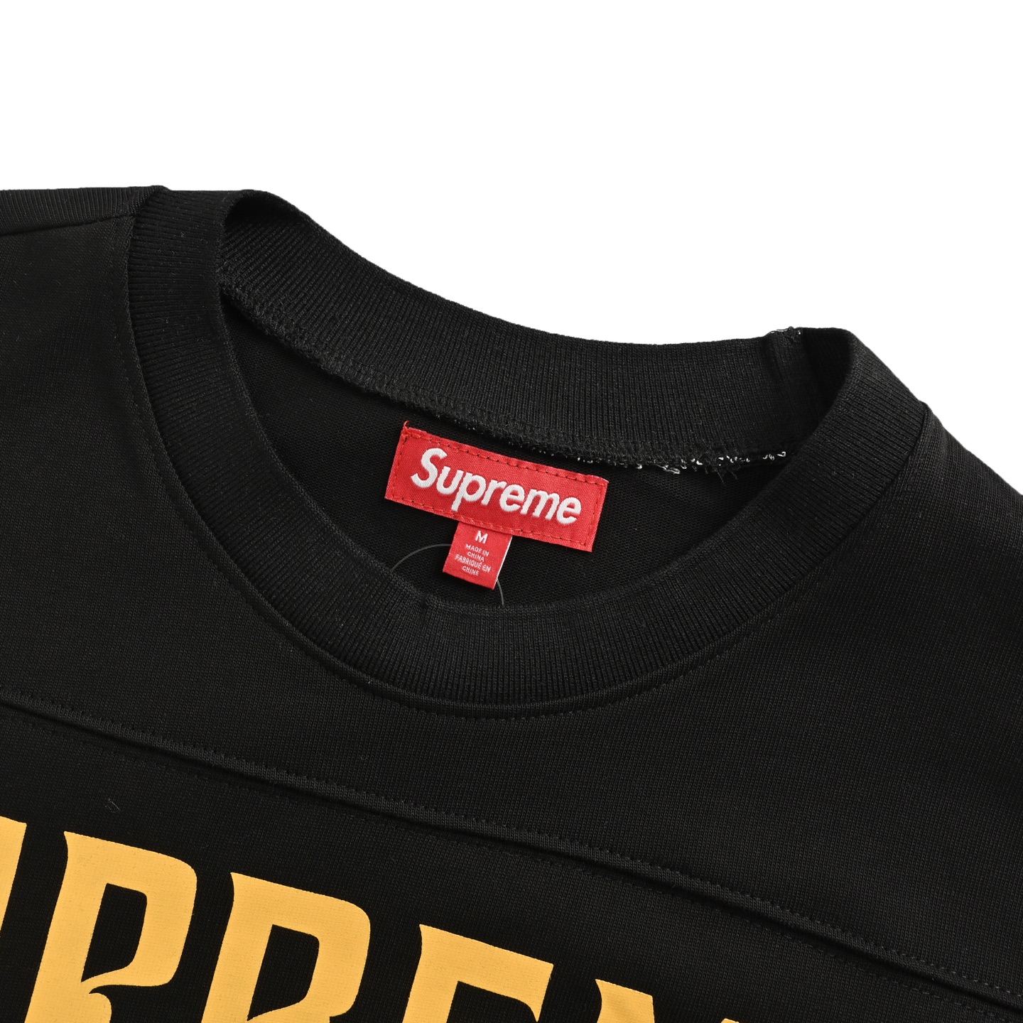 American No.8 Sanskrit Font Print Long Sleeve T-Shirt