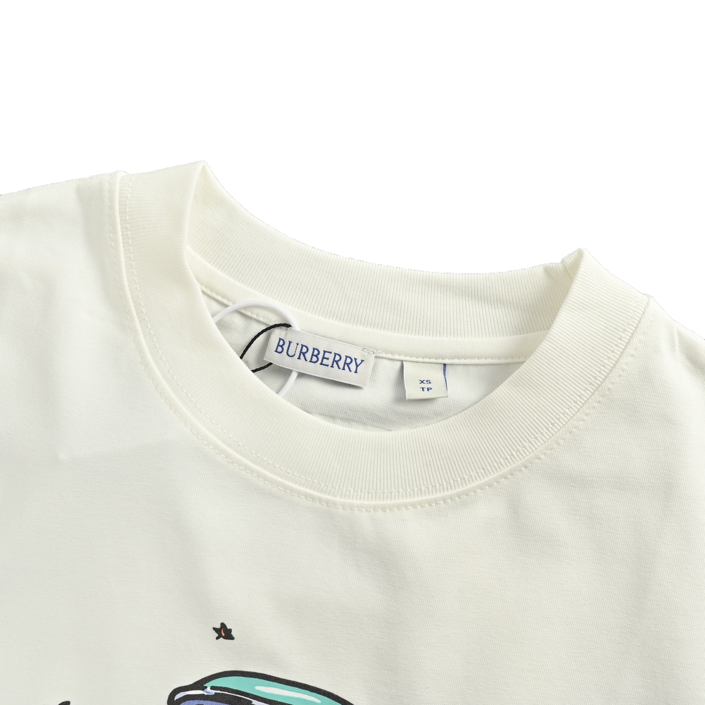 Classic car foam print short sleeve T-shirt