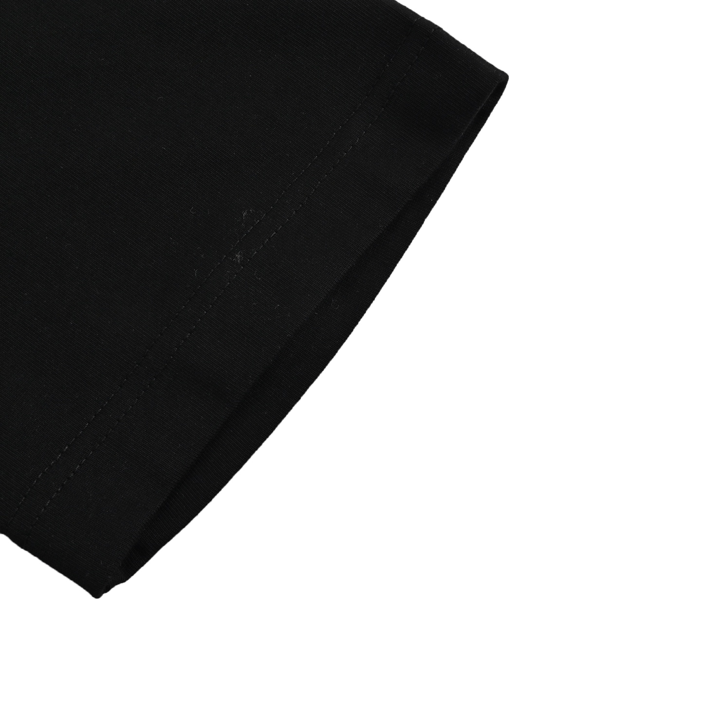 Pearl hot diamond lettering short-sleeved T-shirt