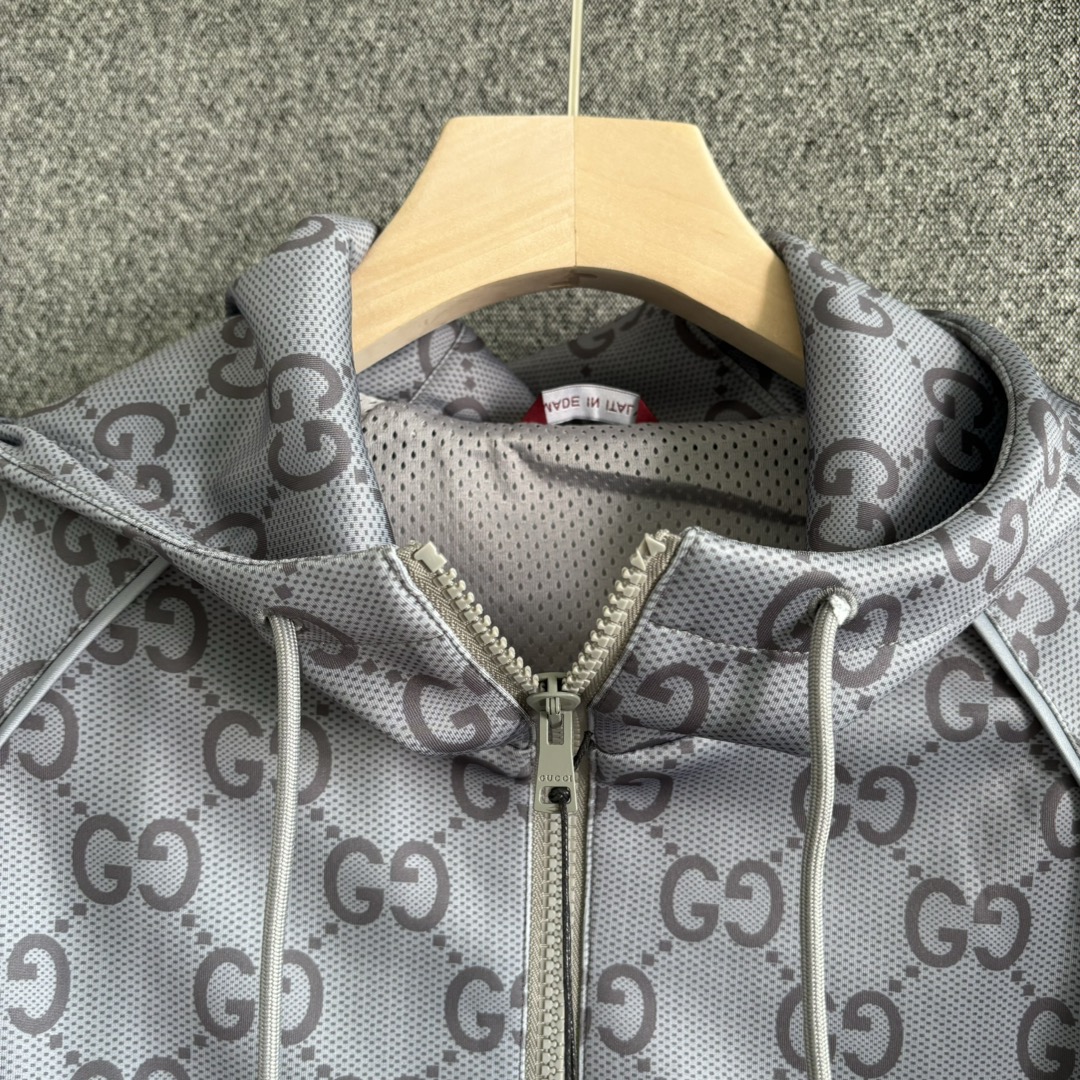 Neoprene Casual Hooded Jacket