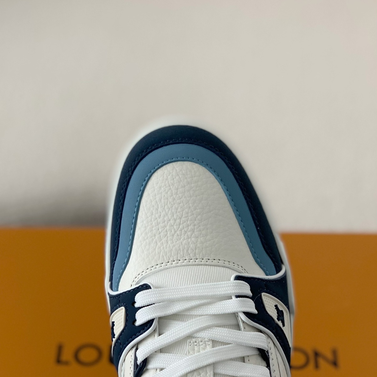 Men's Trainers Blue Beige