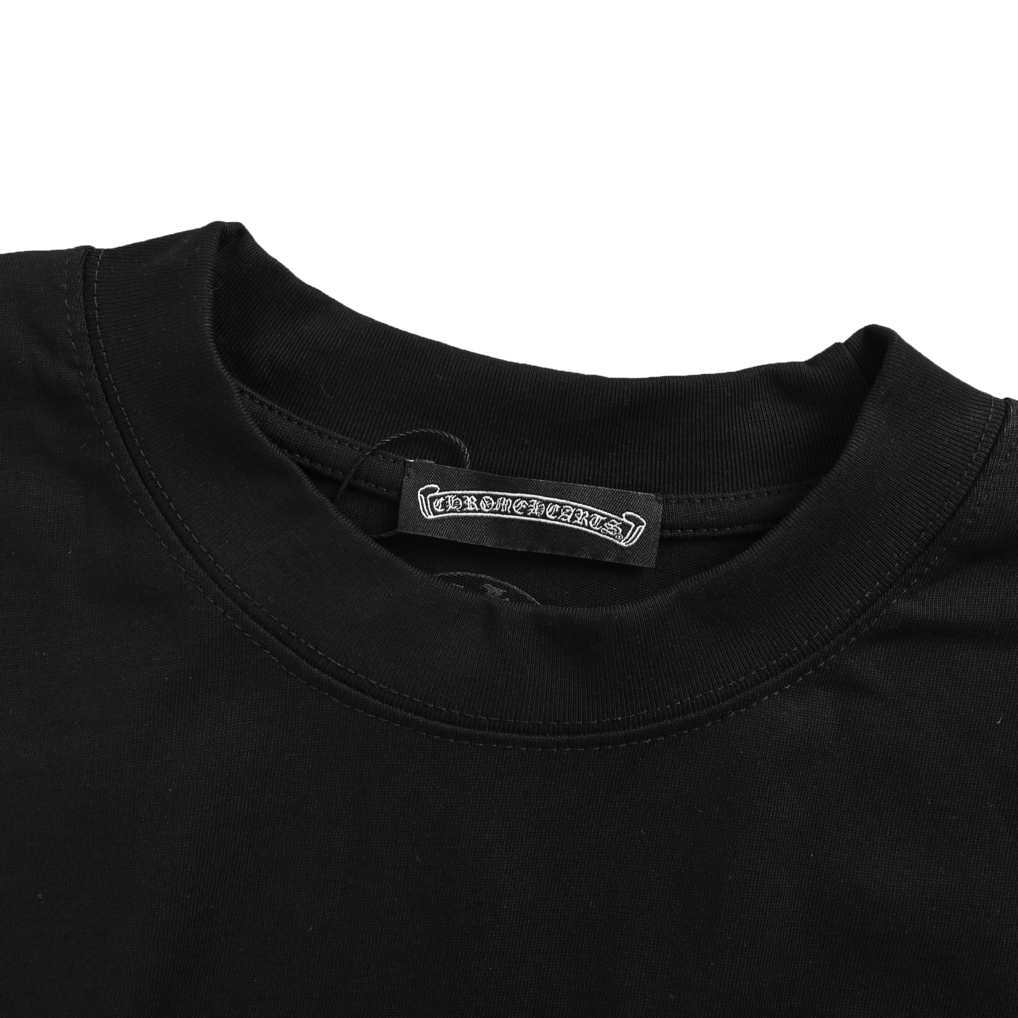 Cross print short-sleeved T-shirt