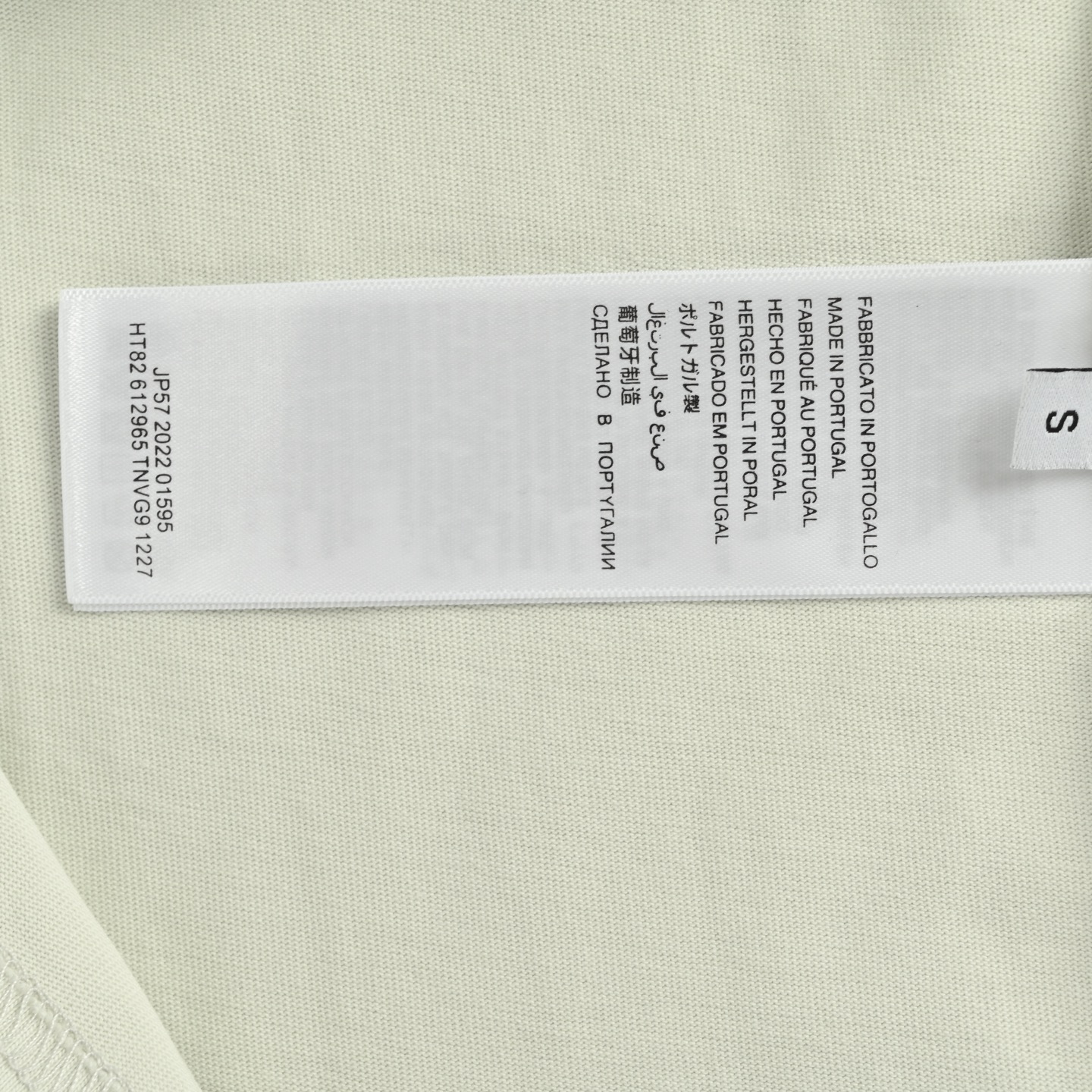 25ss Gothic letter print short sleeve T-shirt