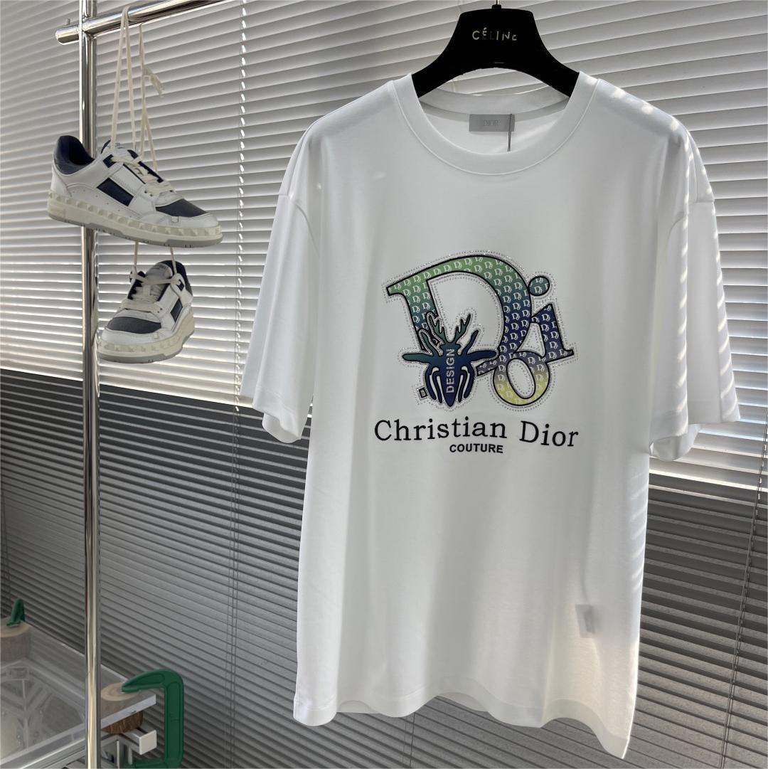 Dio 2025SS Fashion Casual T-shirt