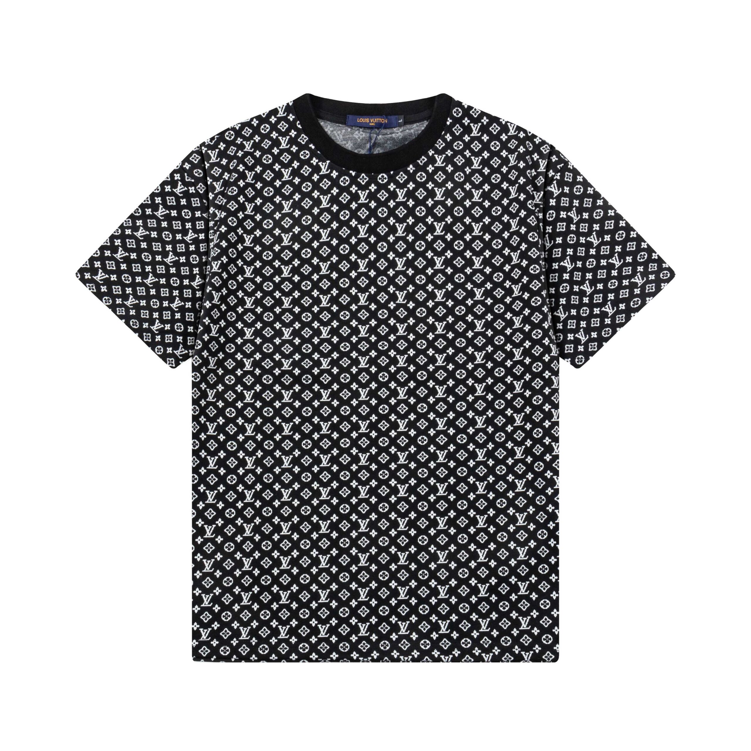 Full Print Cotton Casual T-shirt