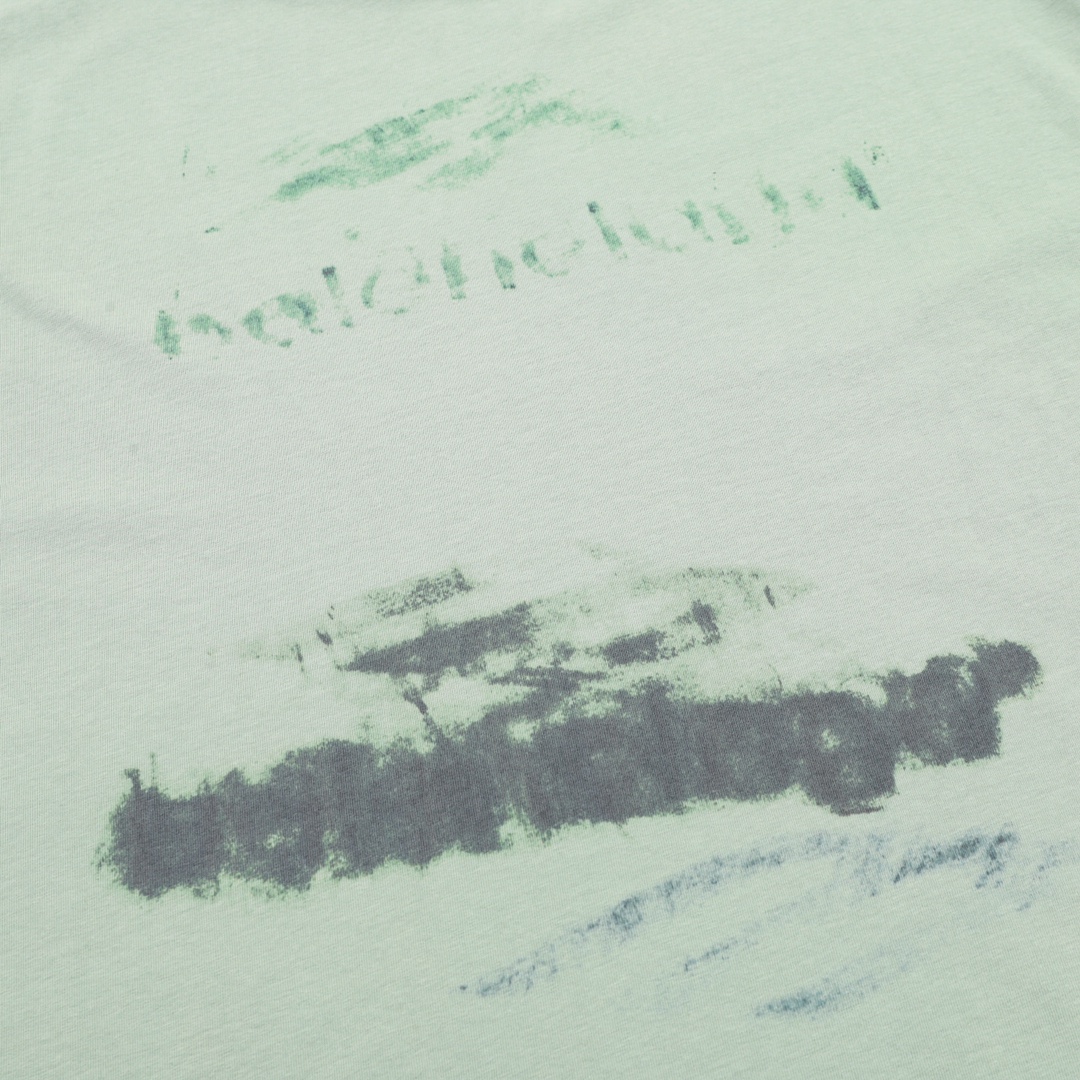 25ss new destruction graffiti T-shirt