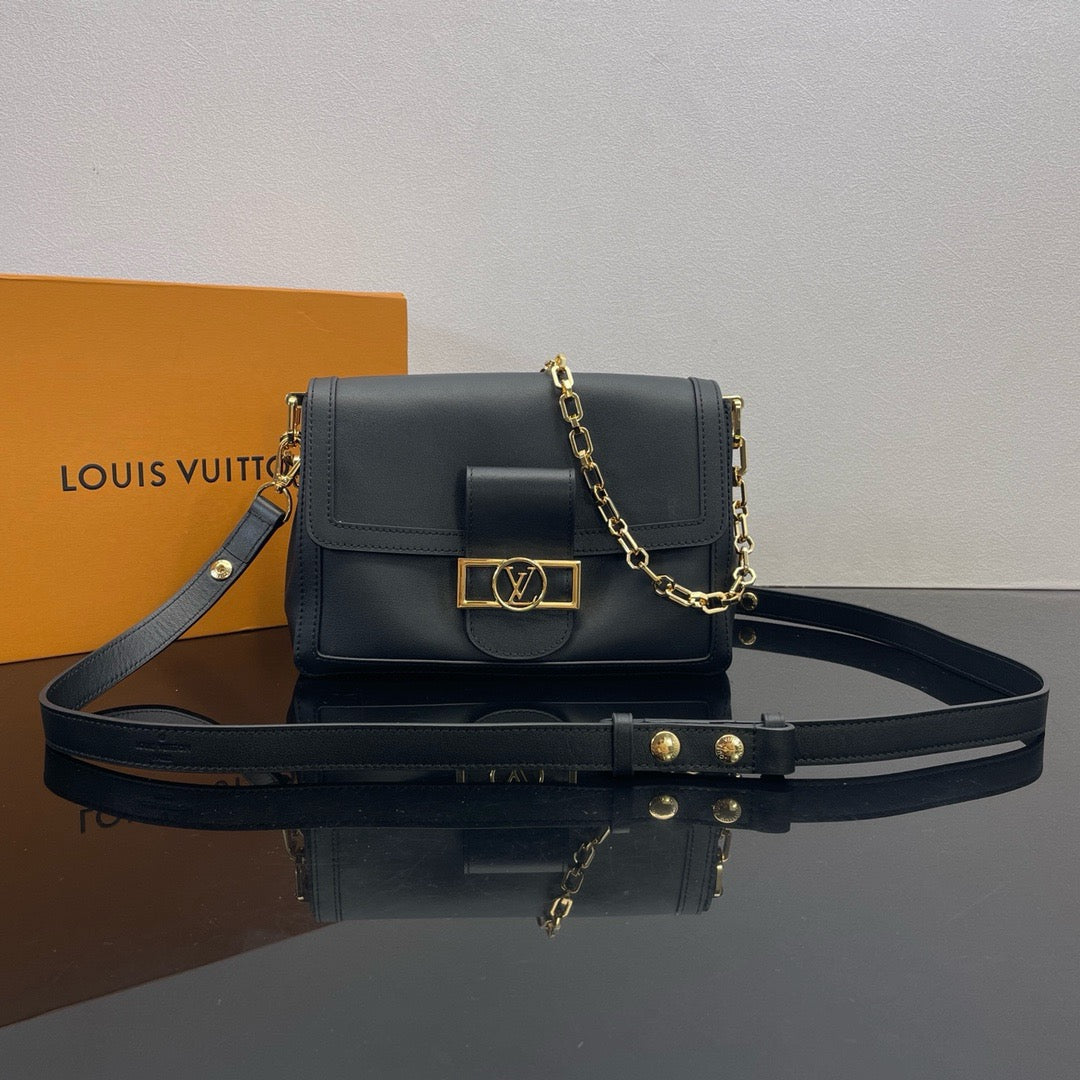 Black.Brown and White Bag