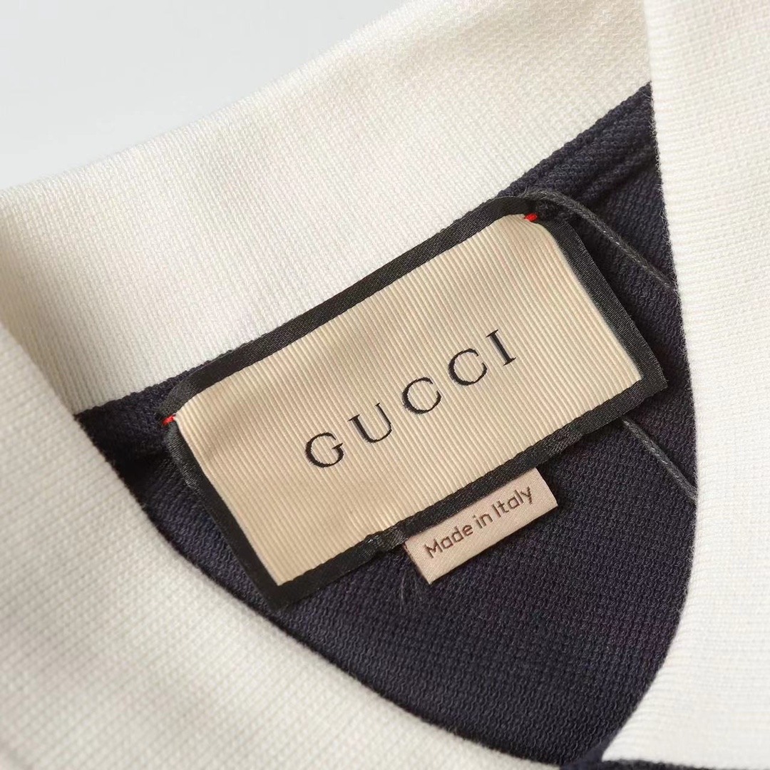 Embroidered Patch Polo Shirt