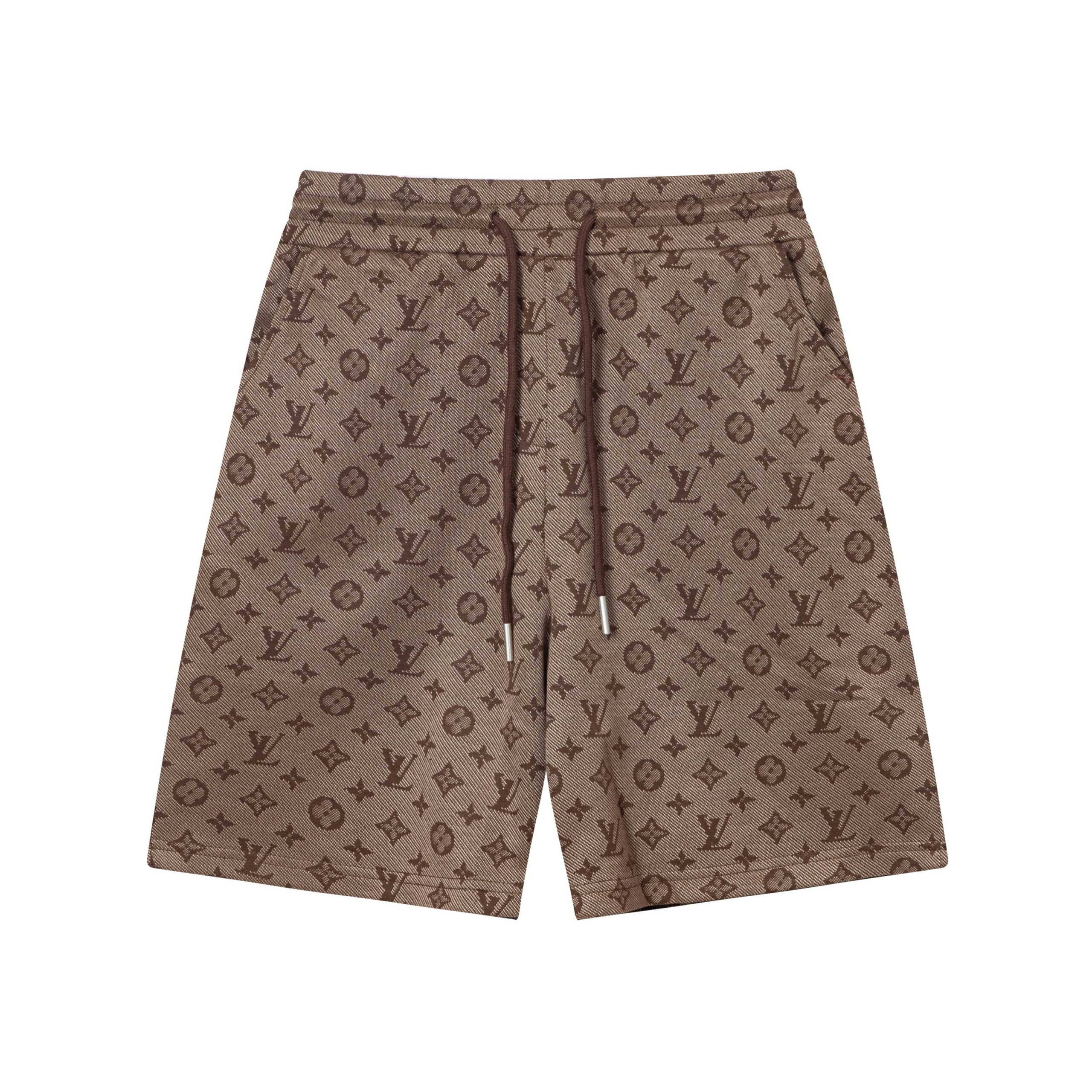 0319 Summer Jacquard Knitted Shorts