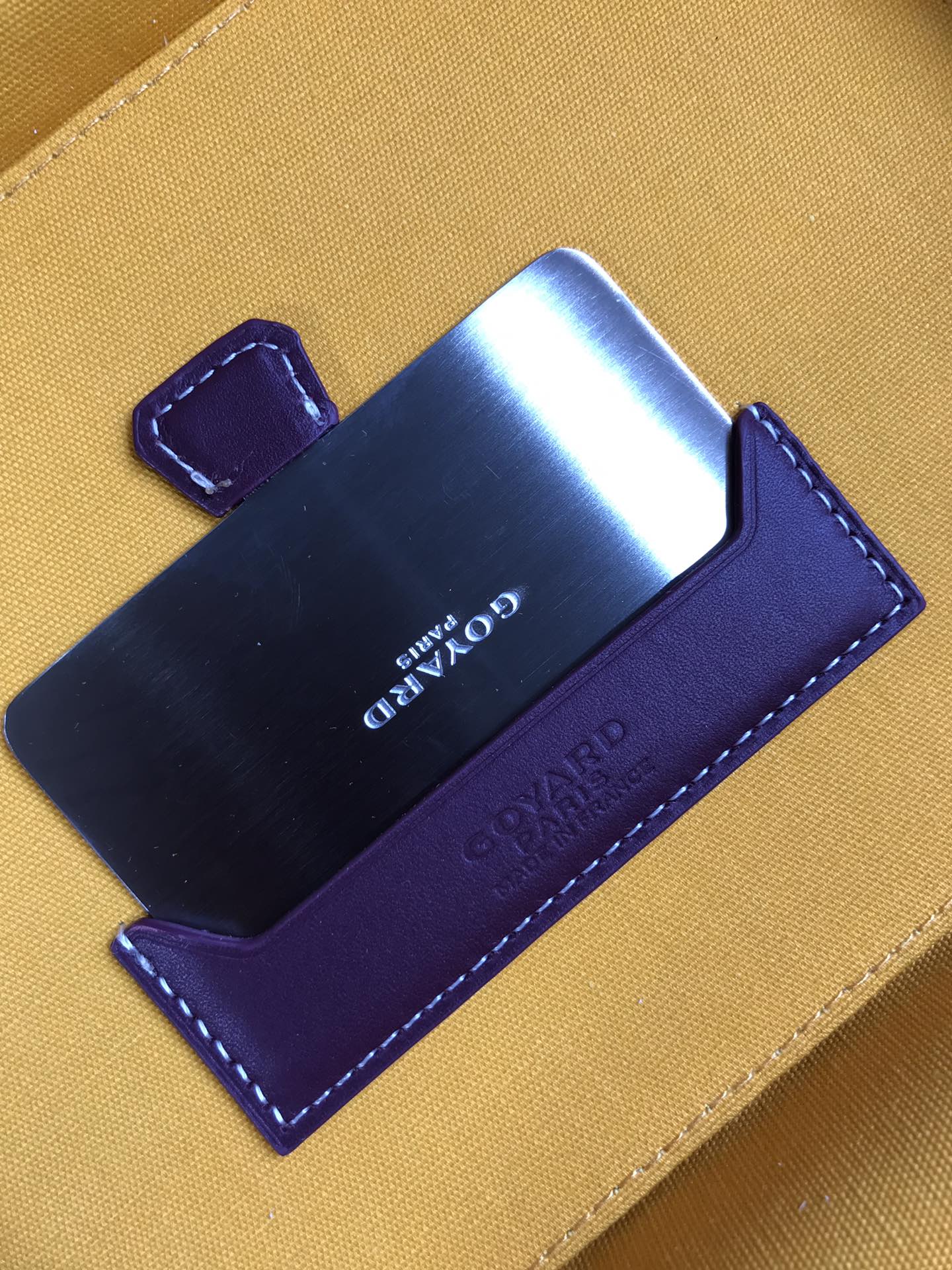 Wine Red Canvas Cosmetic Box