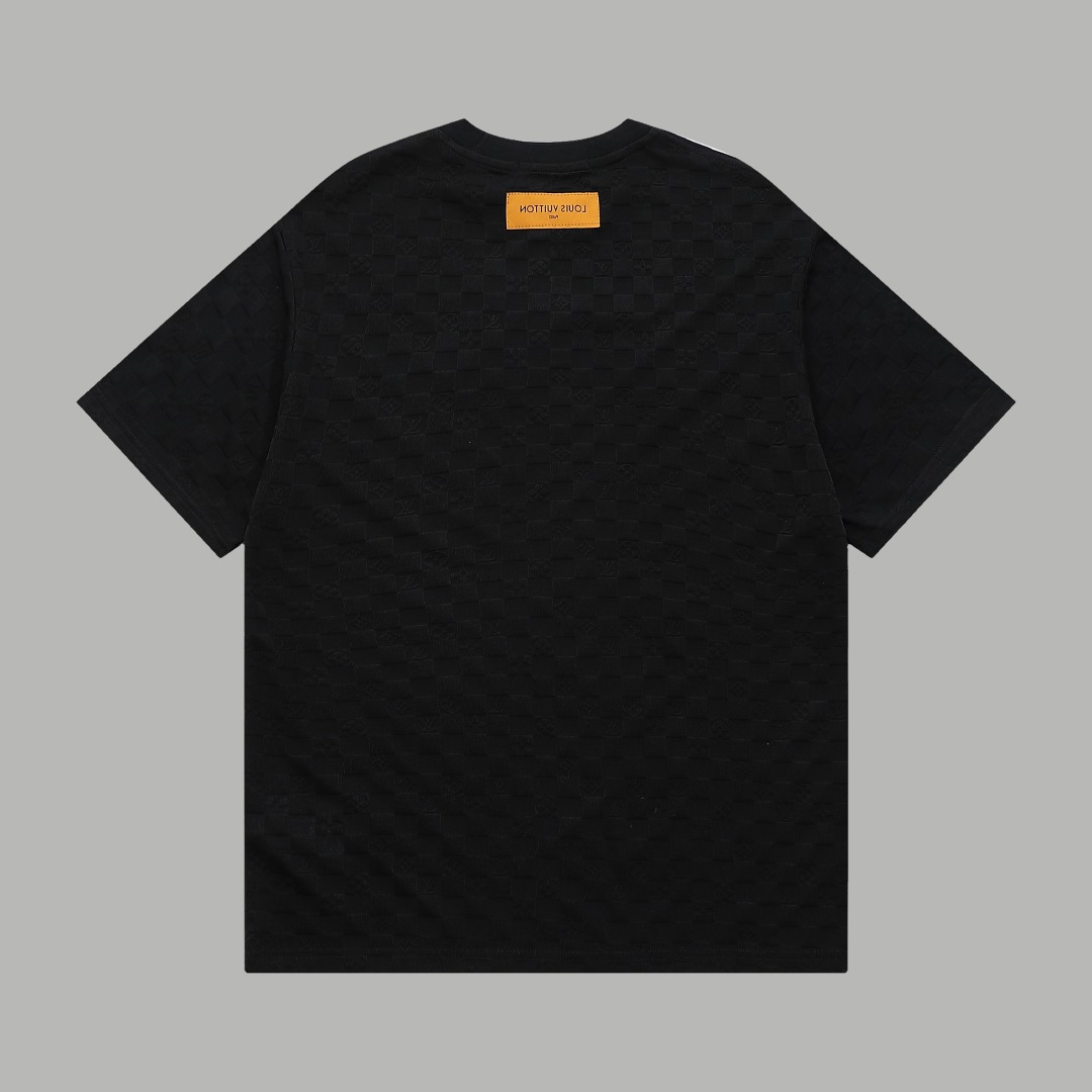 All-over jacquard mosaic T-shirt