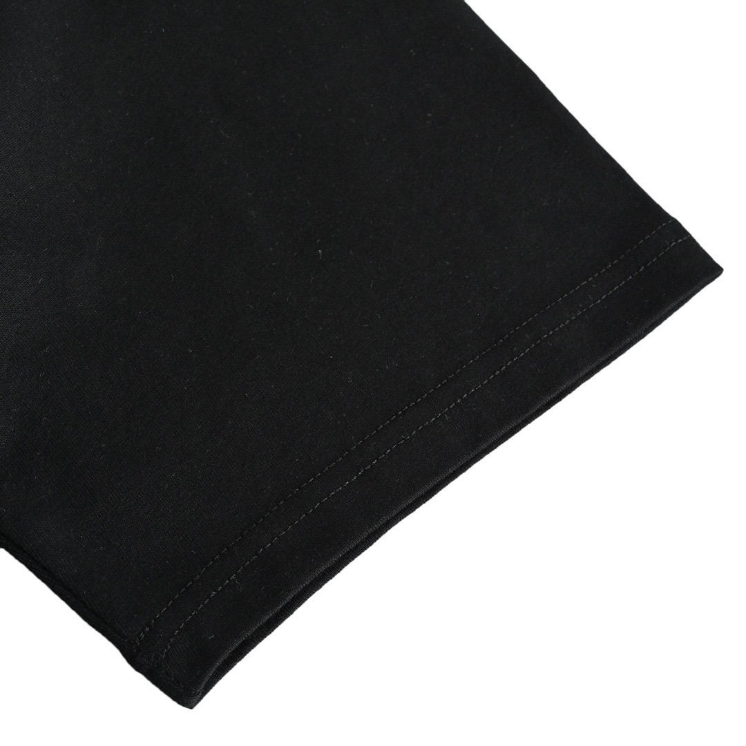 Denim pocket short-sleeved T-shirt