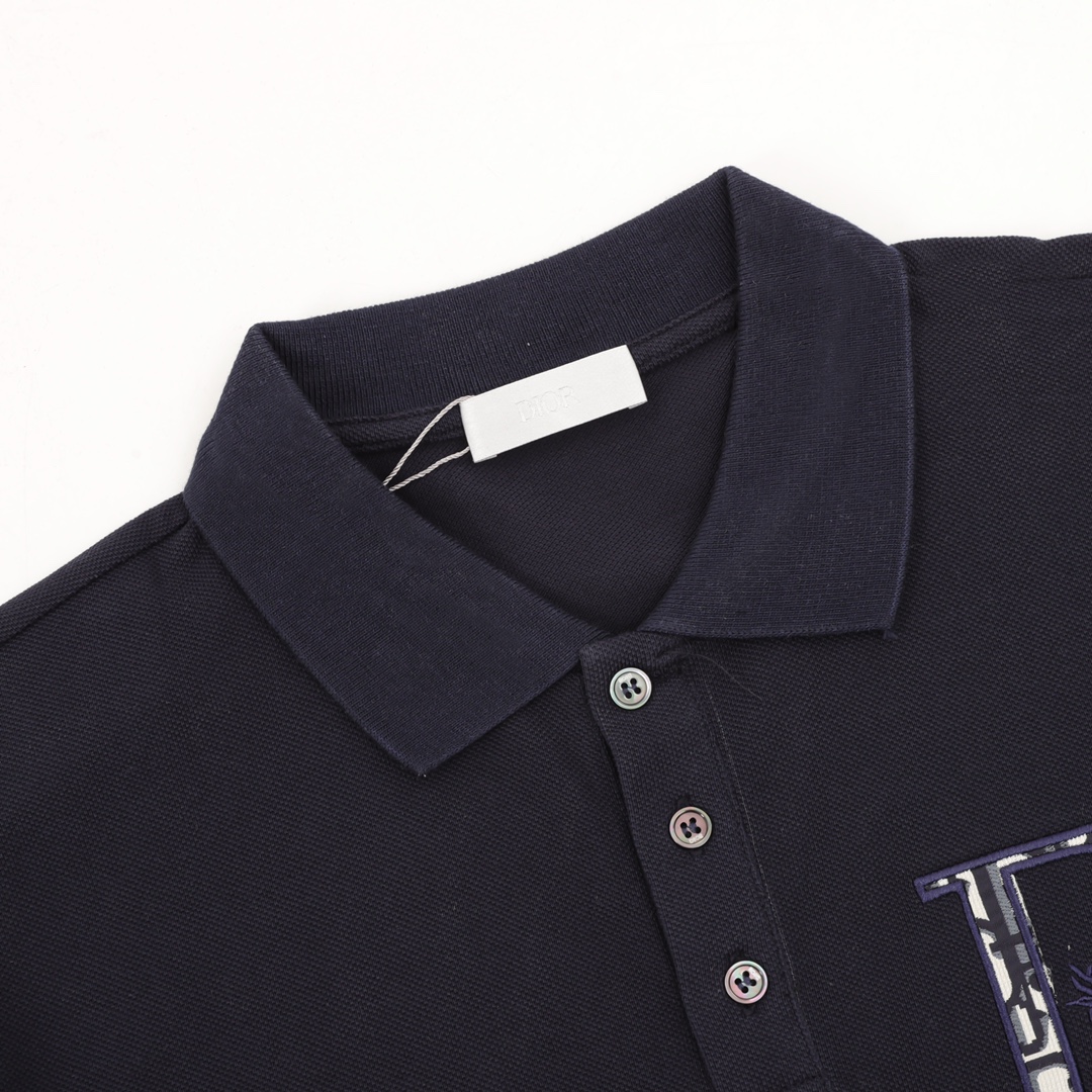 Embroidered polo shirt