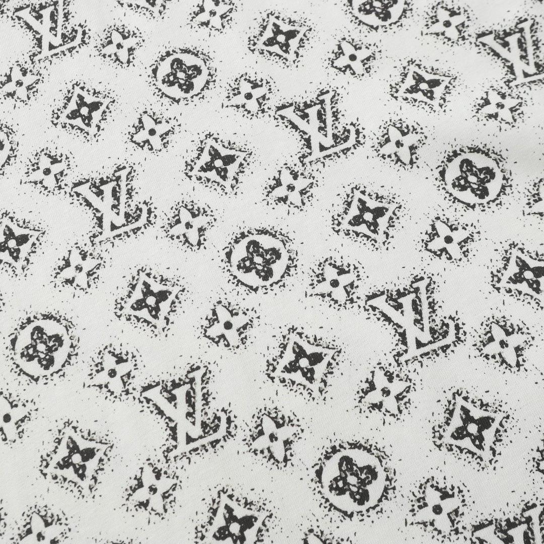 2025 Spring and Summer Classic Print Graffiti T-shirt