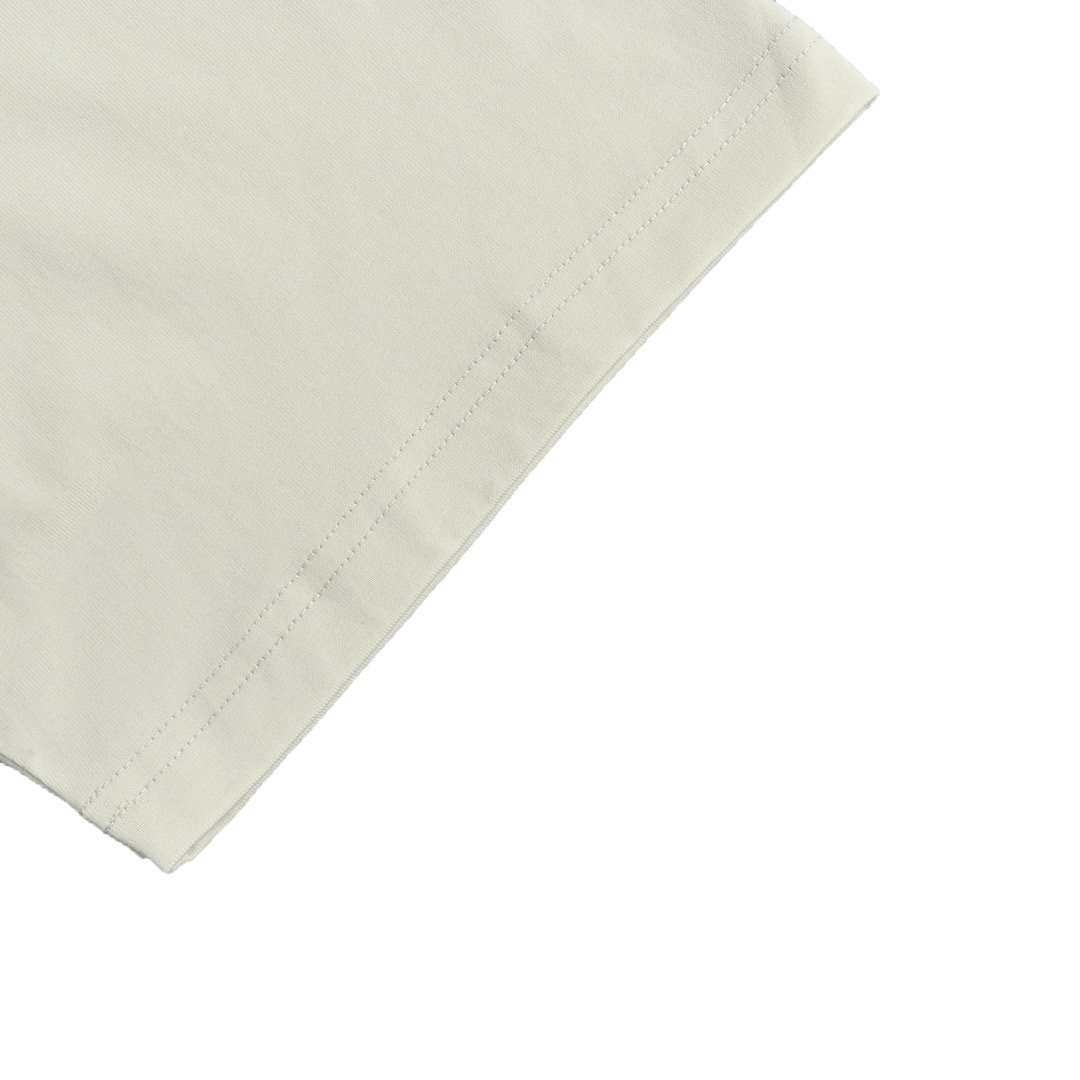 Lighthouse print short-sleeved T-shirt