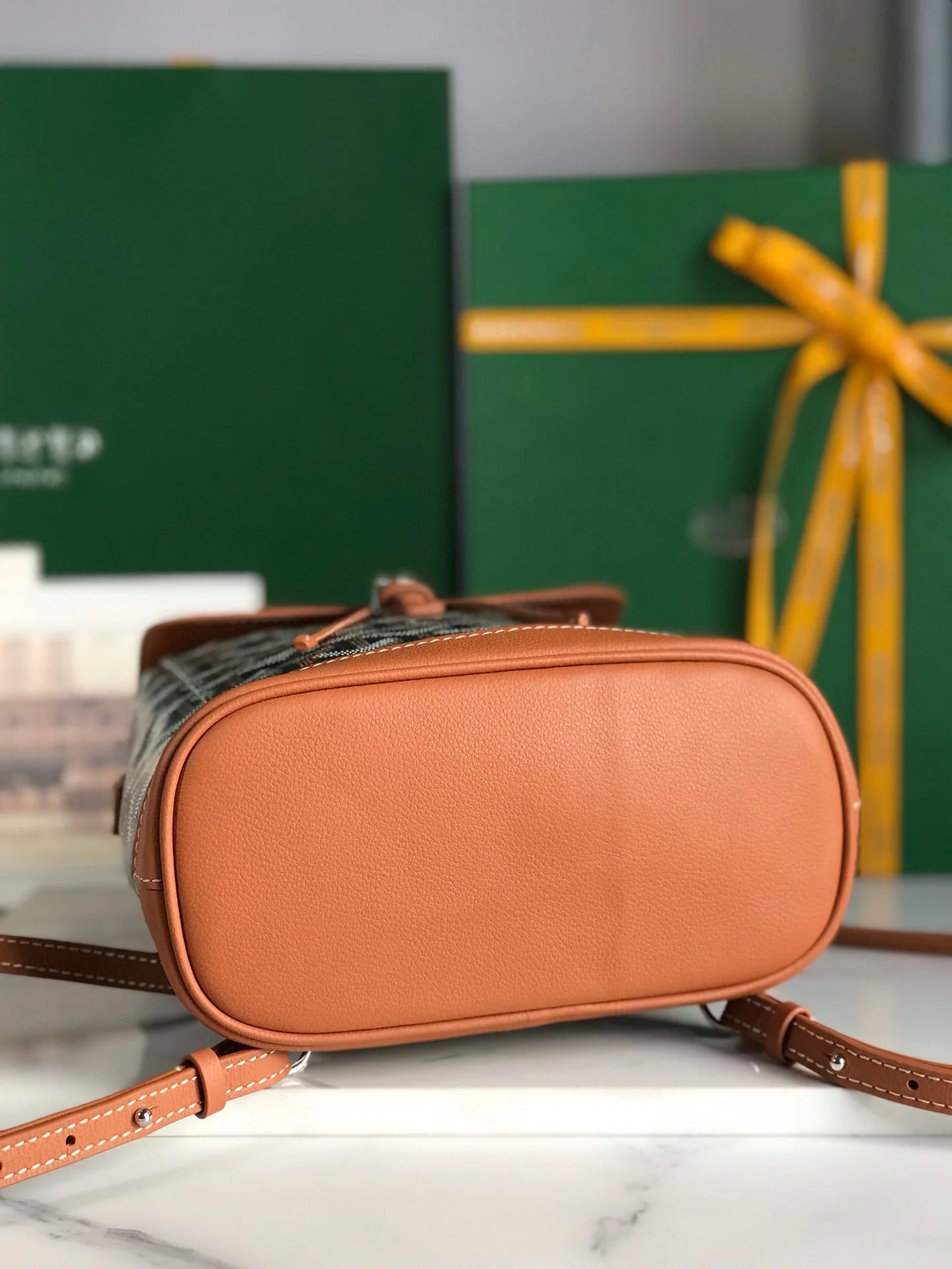 Orange Mini Backpack