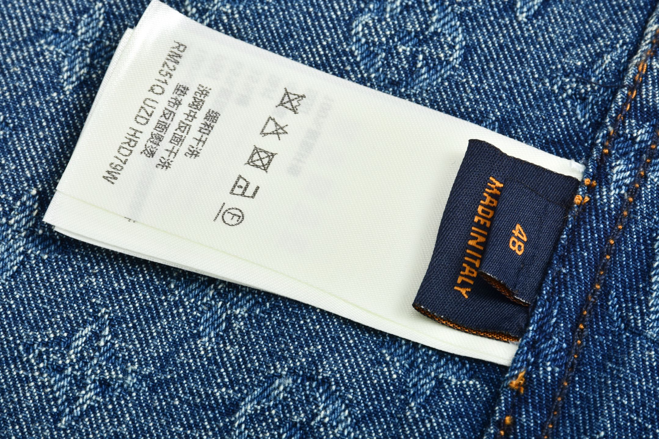 New Jacquard Denim Long Sleeve Jacket