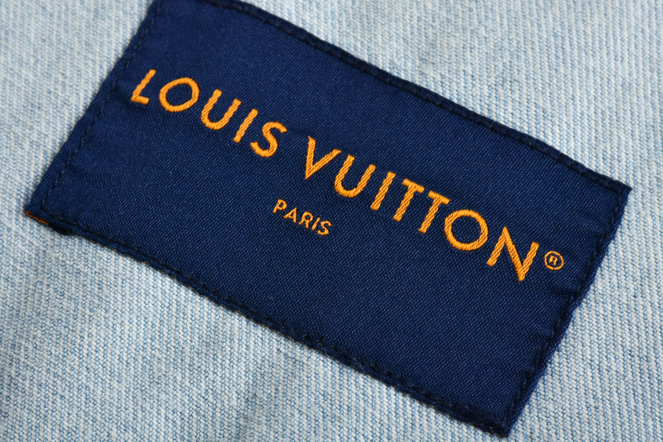 25ss checkered denim jacket