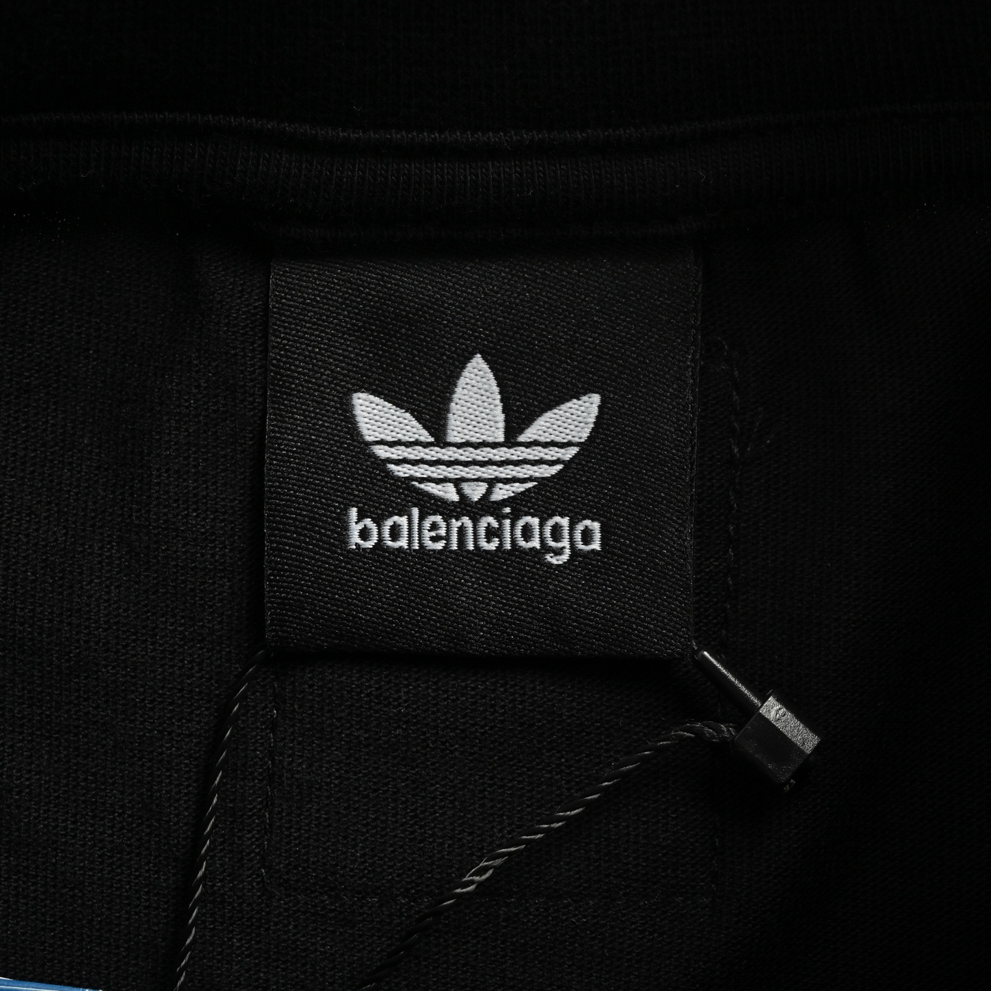 Reversible mirrored embroidered T-shirt