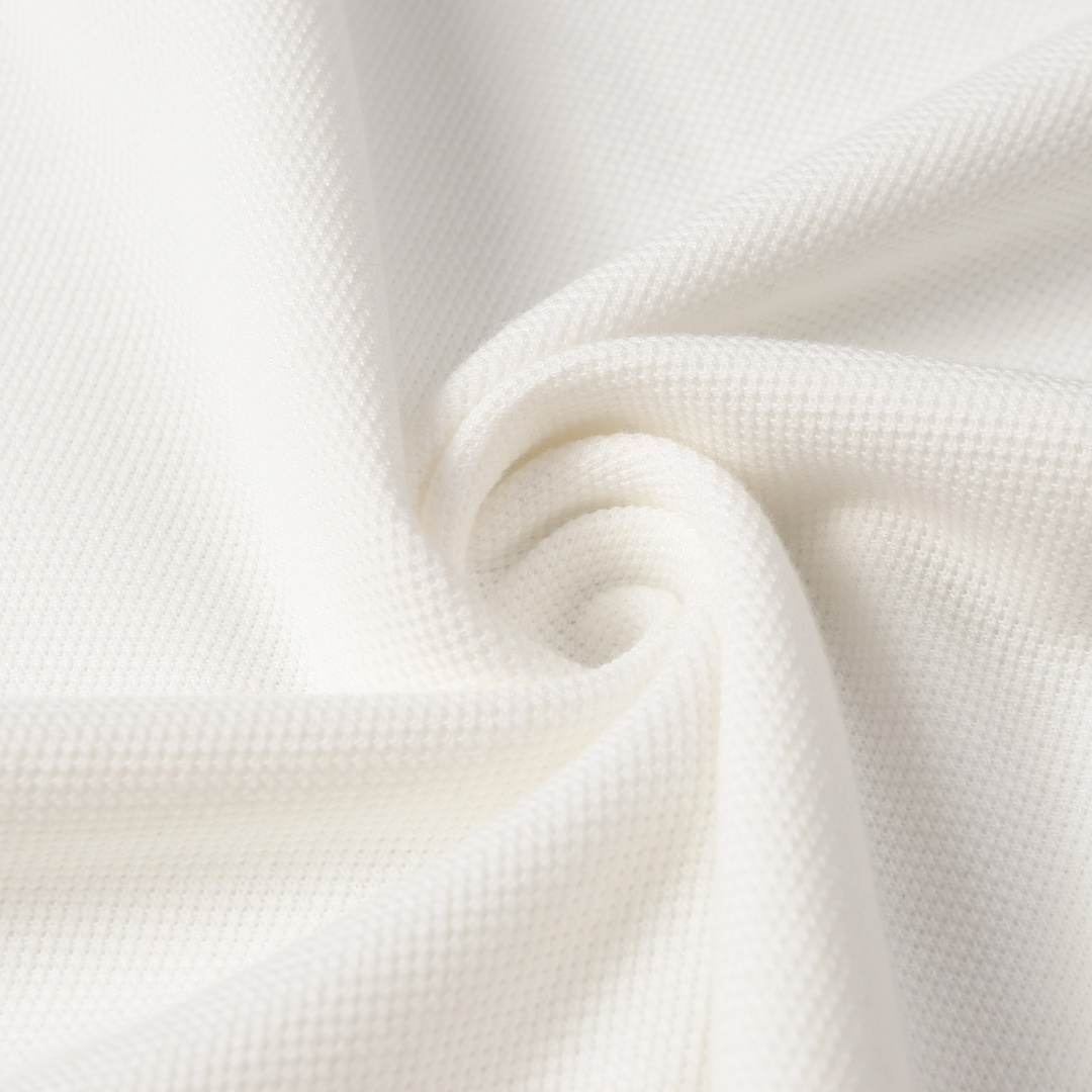 Cartoon Letter Embroidered Polo Shirt