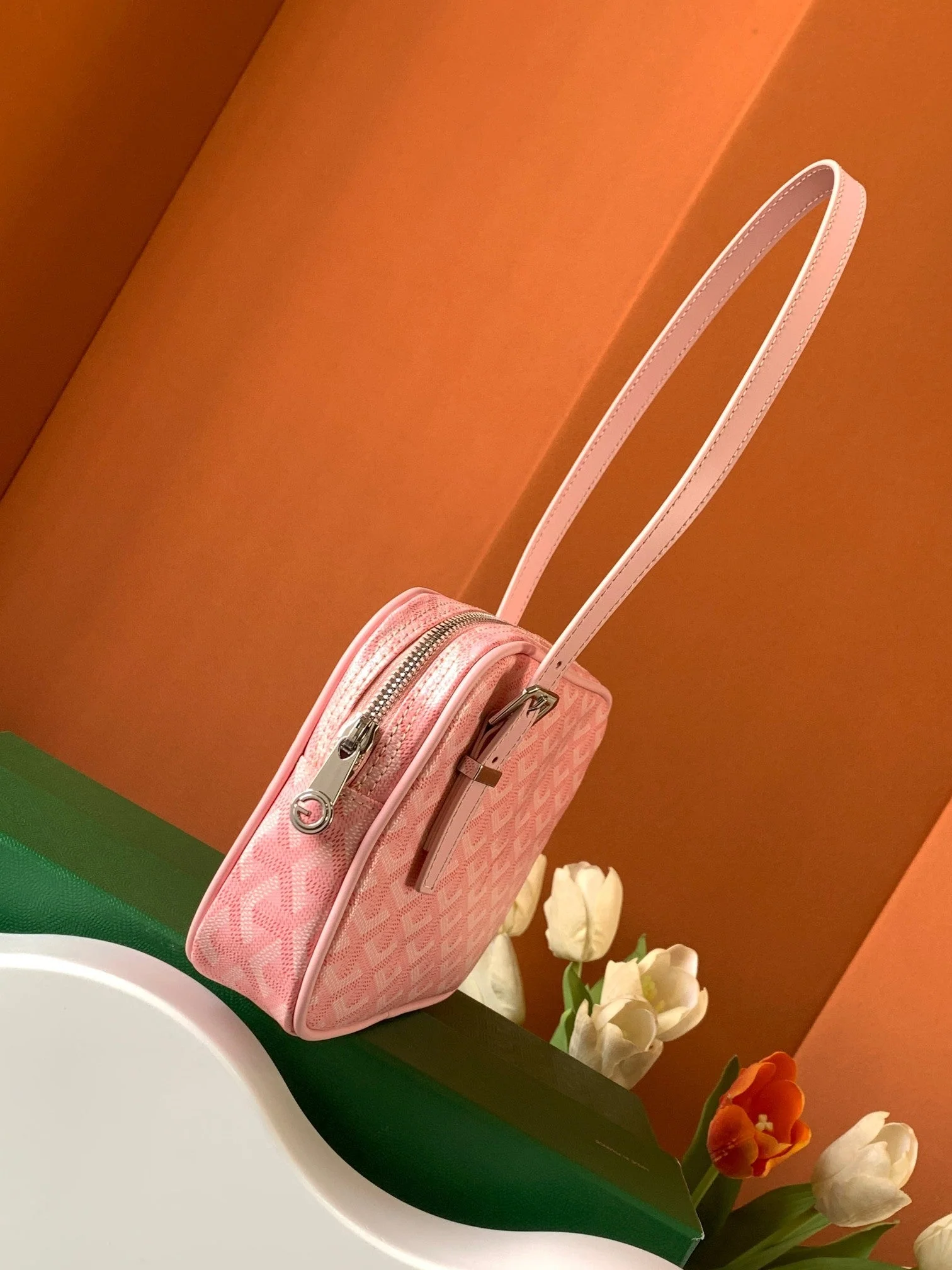 Toast Bag 21CM Pink Canvas