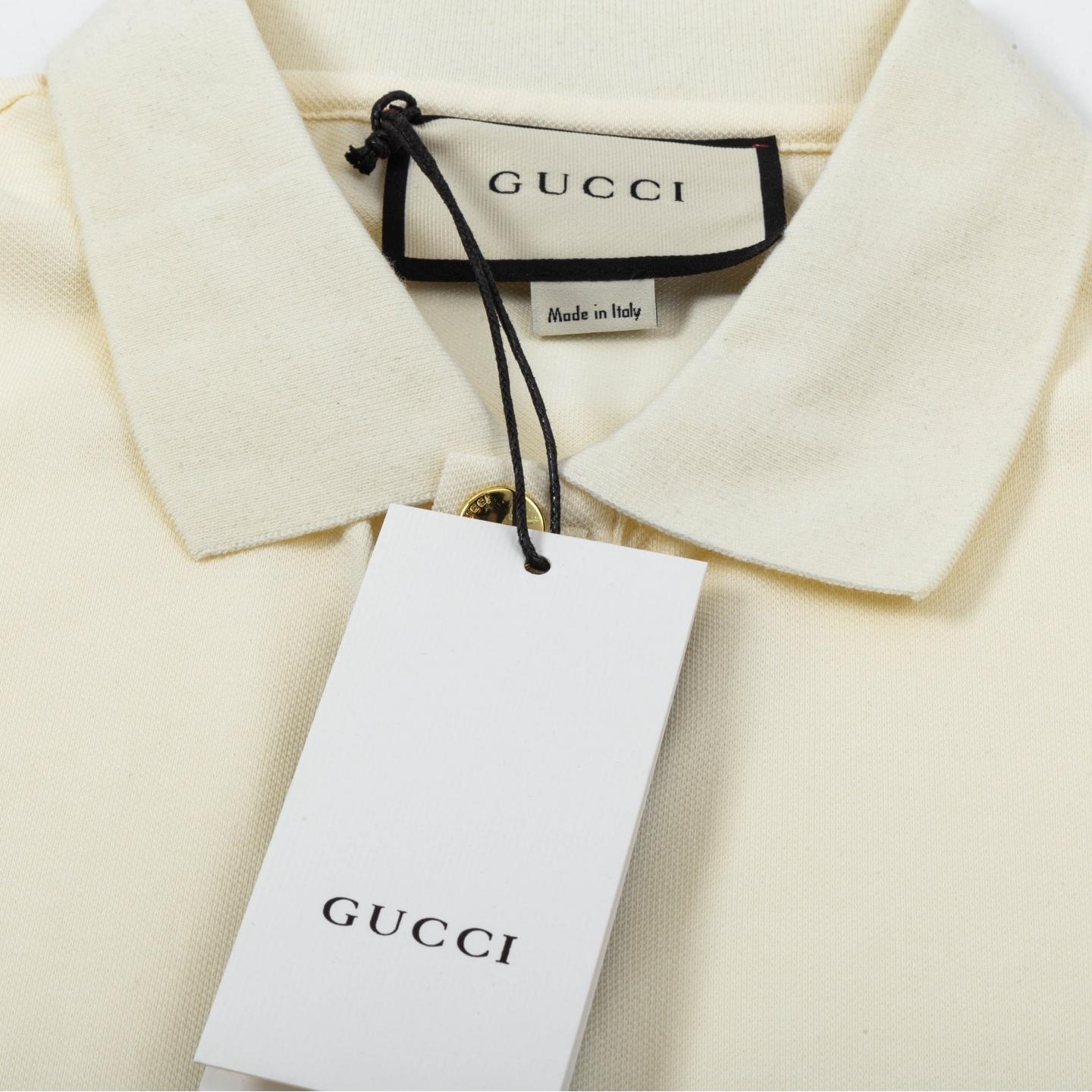 Lettering embroidered Polo