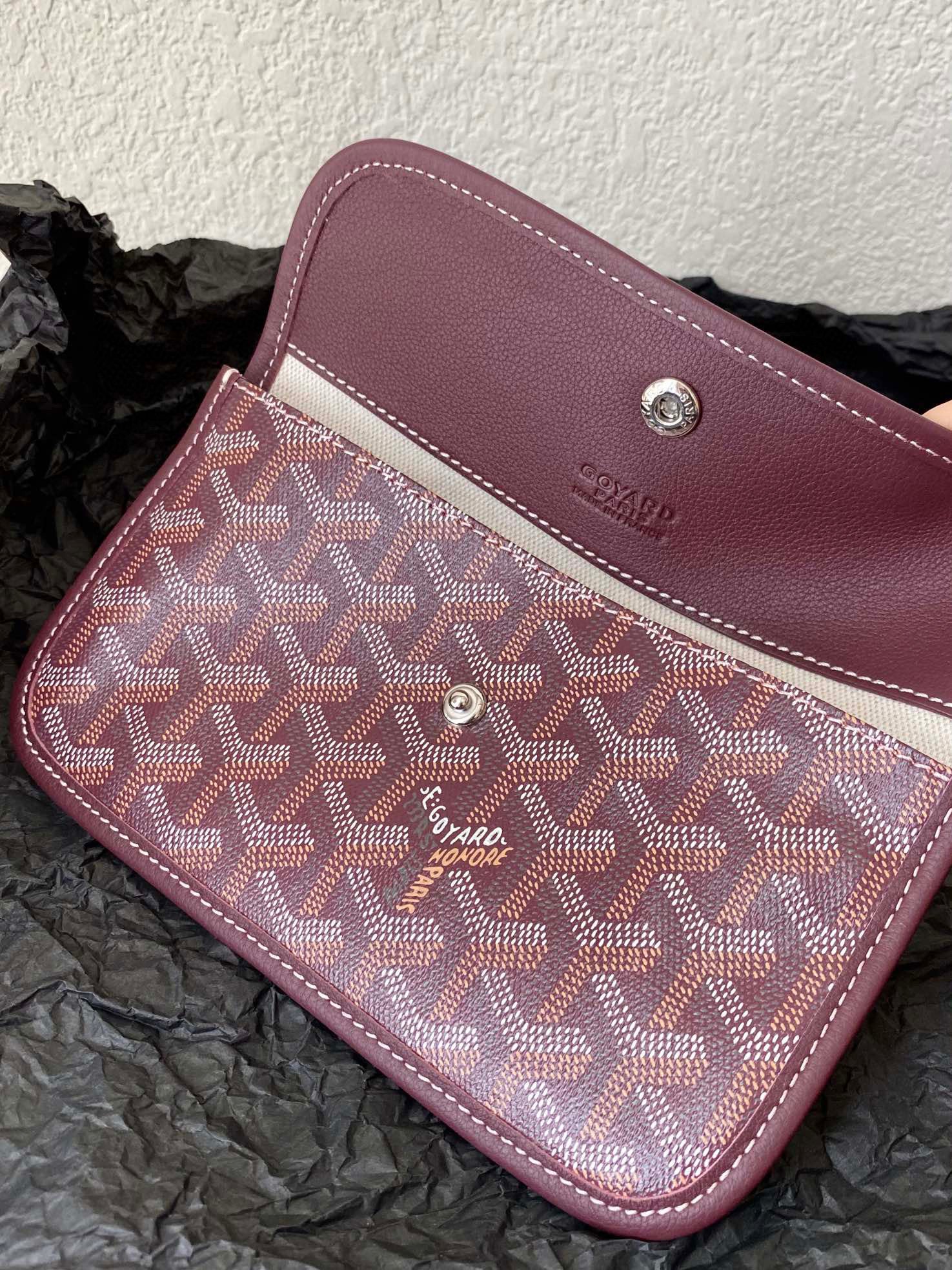 Burgundy Shopping Bag