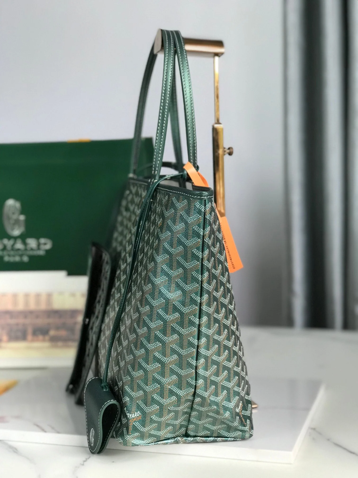 Green Calfskin Bag