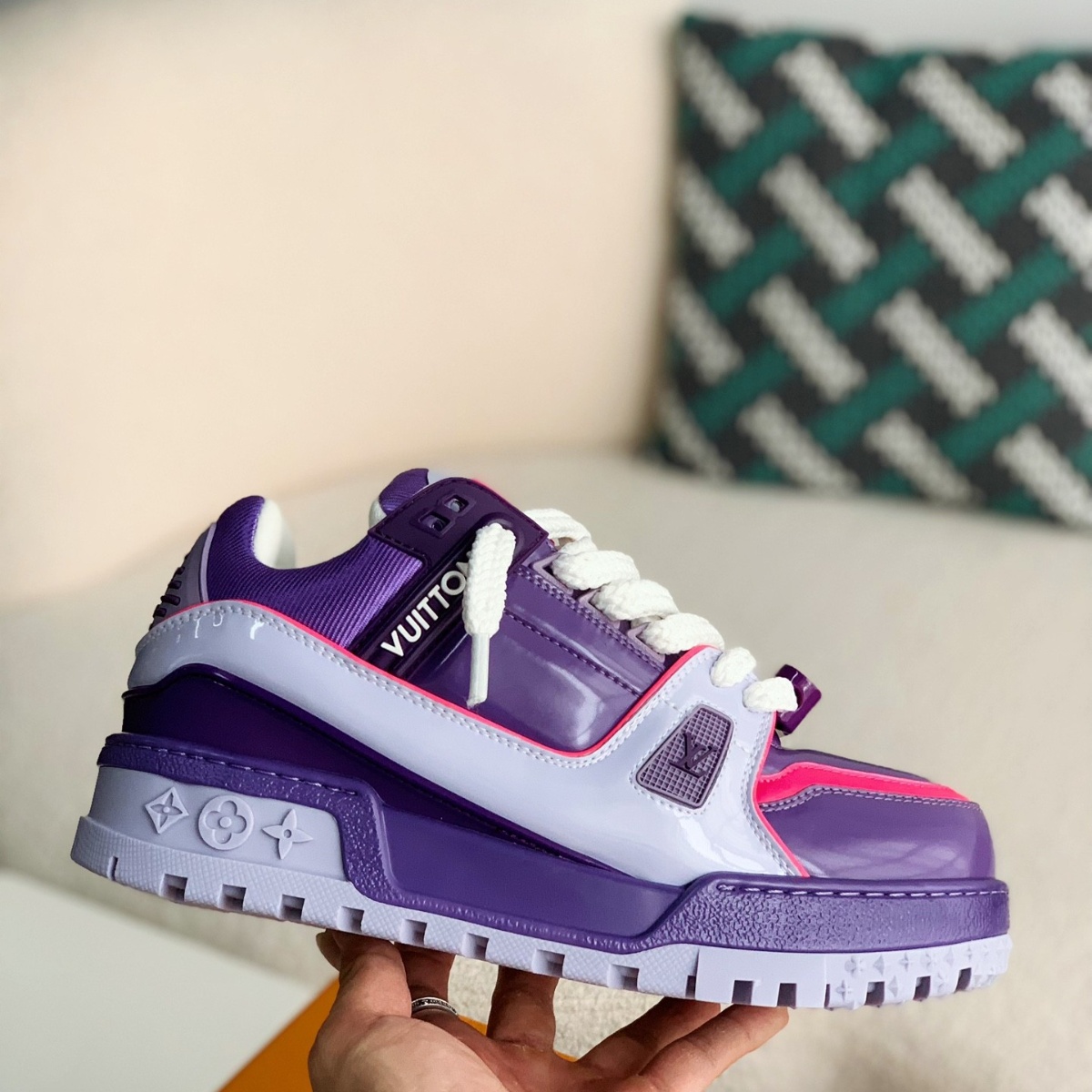 Trainer Maxi Purple Pink