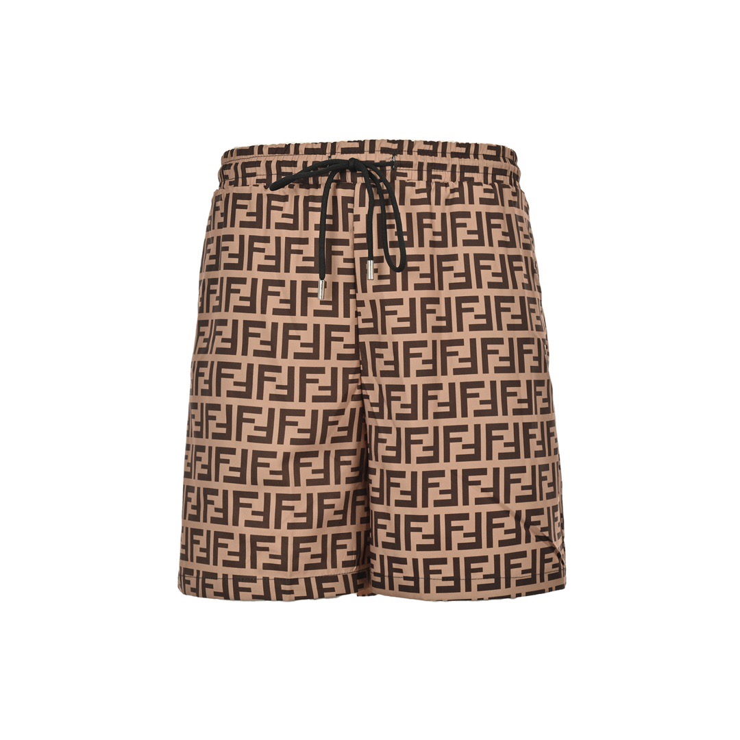 24SS FF All-Over Print Beach Shorts