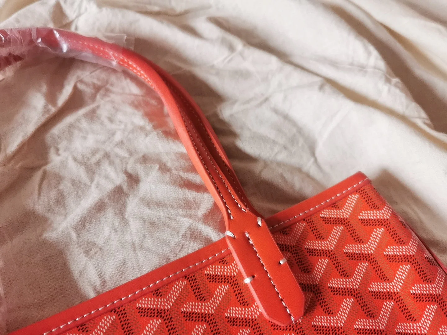 Mini 38CM Red Canvas Bag