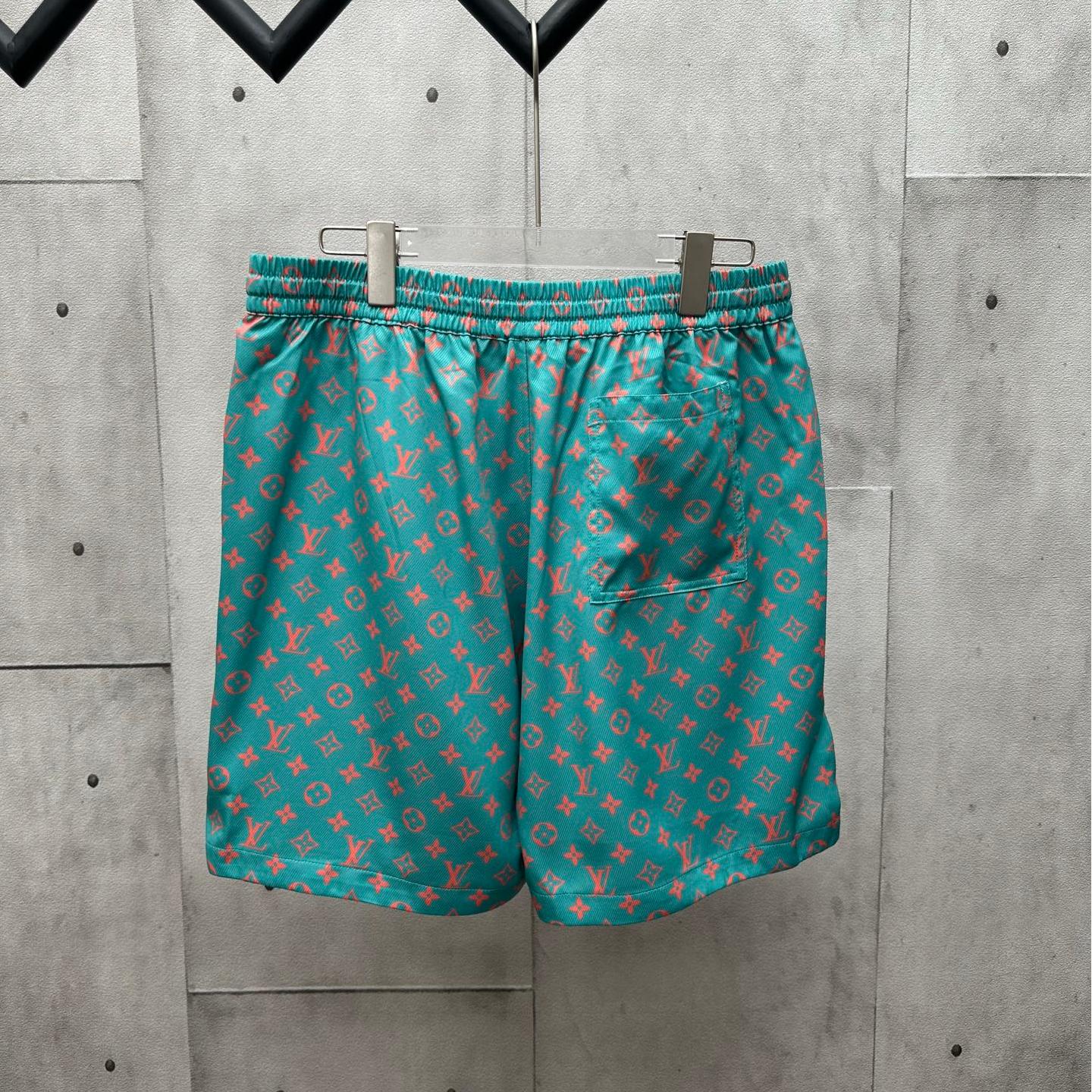 Silk Jacquard Casual Shorts