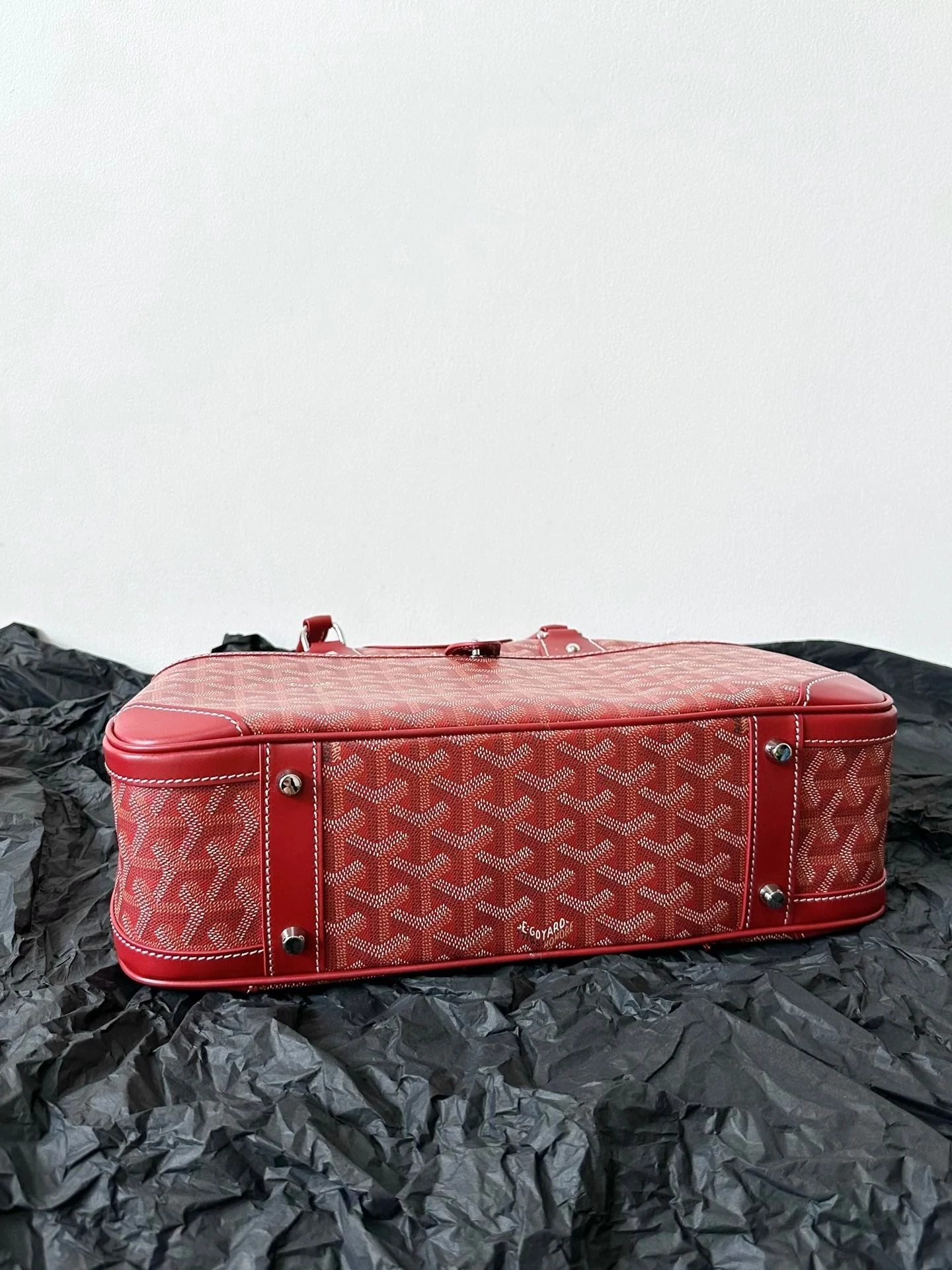 Medium Red Canvas Bowling Ball