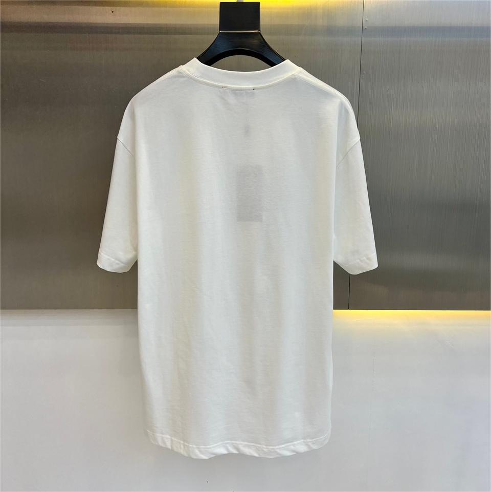 Printed letter casual short-sleeved T-shirt