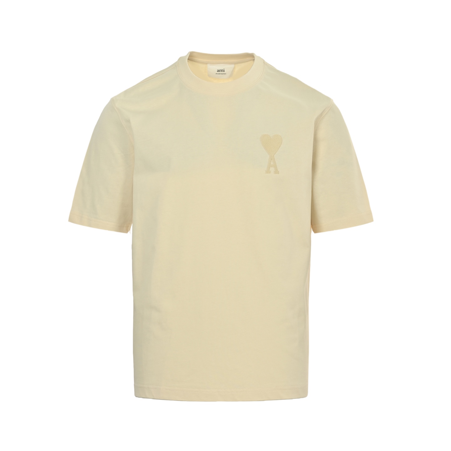 Embroidered macaron heart T-shirt