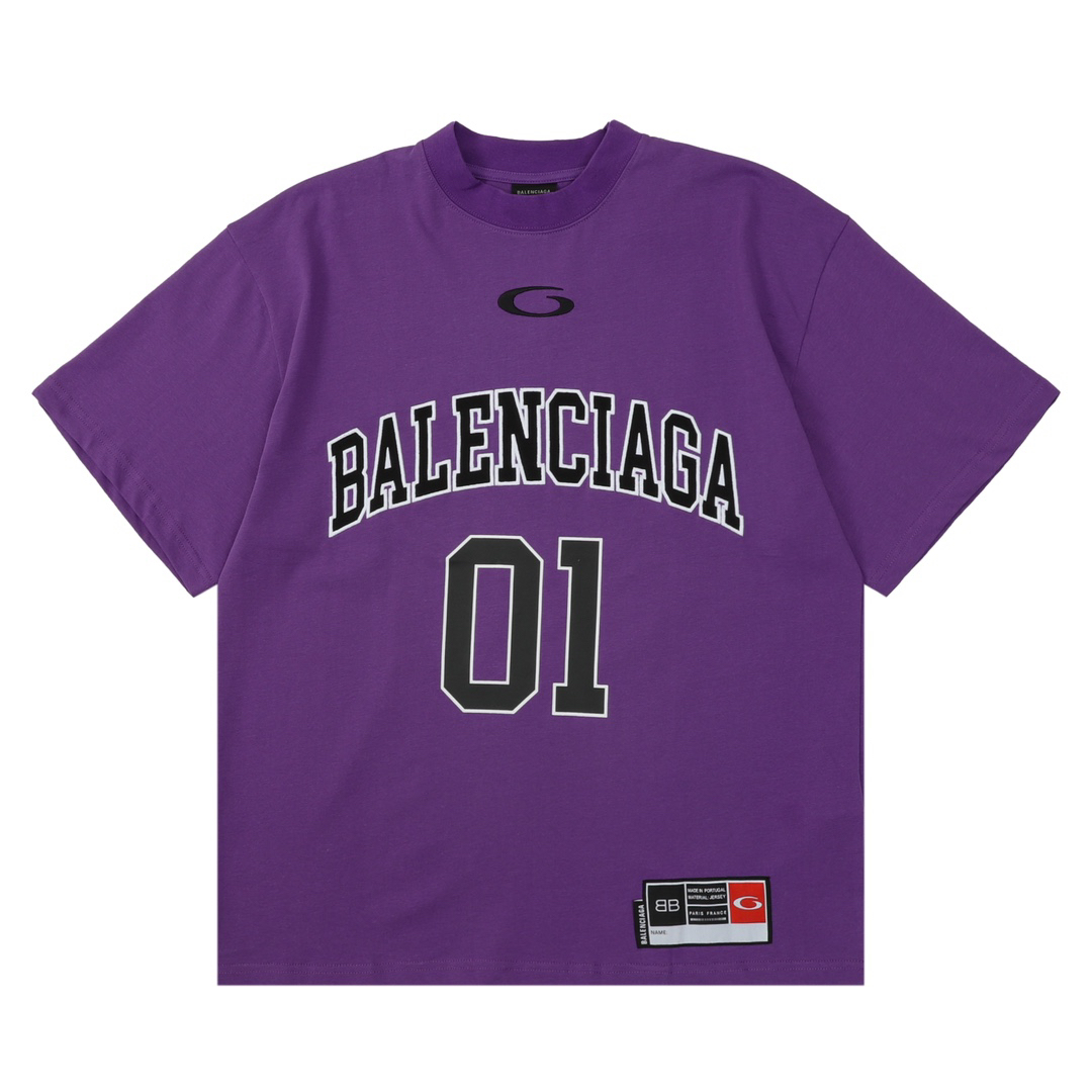 01 Lettering Distressed T-shirt