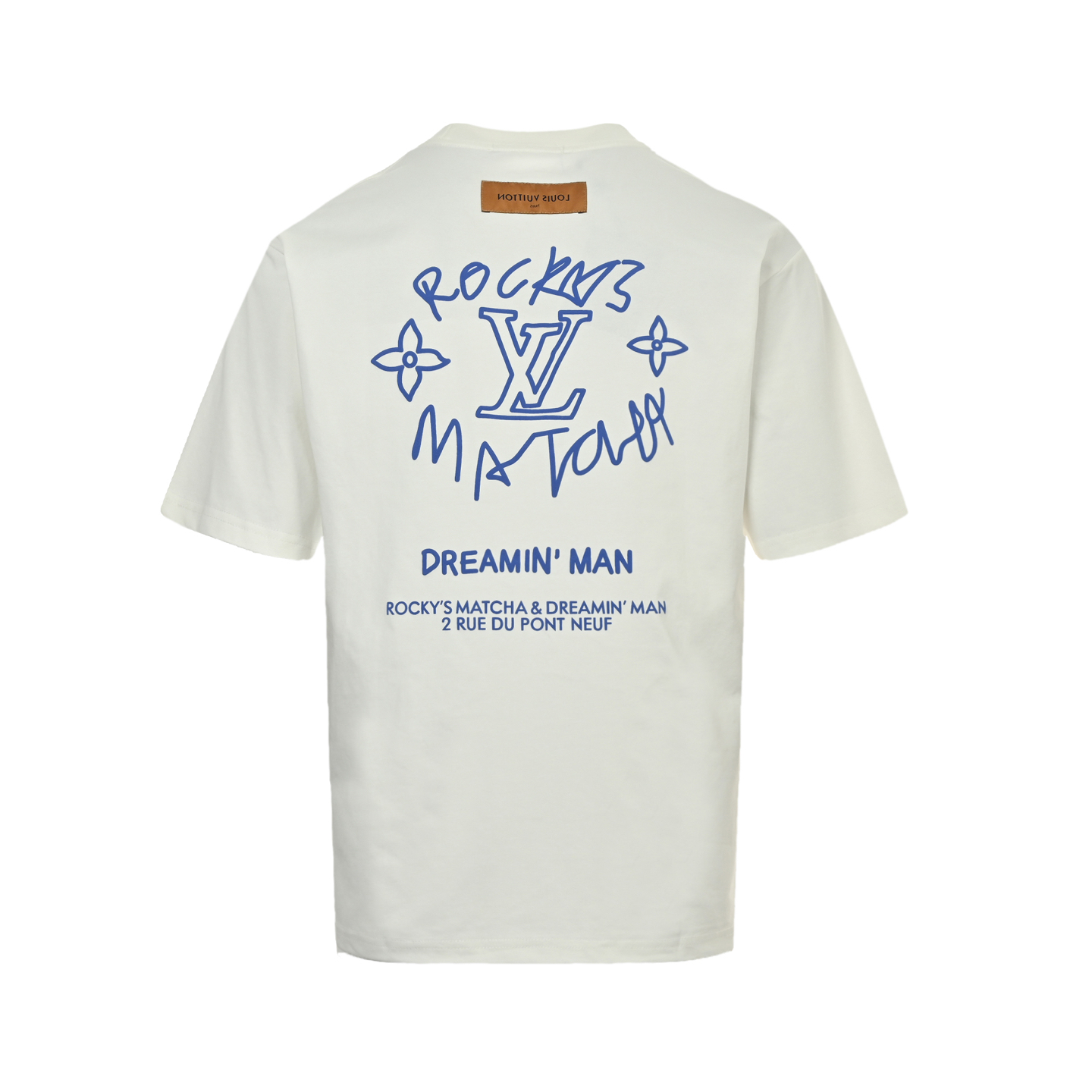 25ss Dreamer Graffiti Slogan Print Short Sleeve T-shirt
