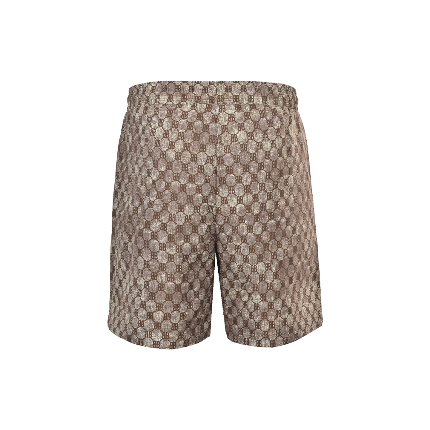 Brown full Indonesian dragon shorts