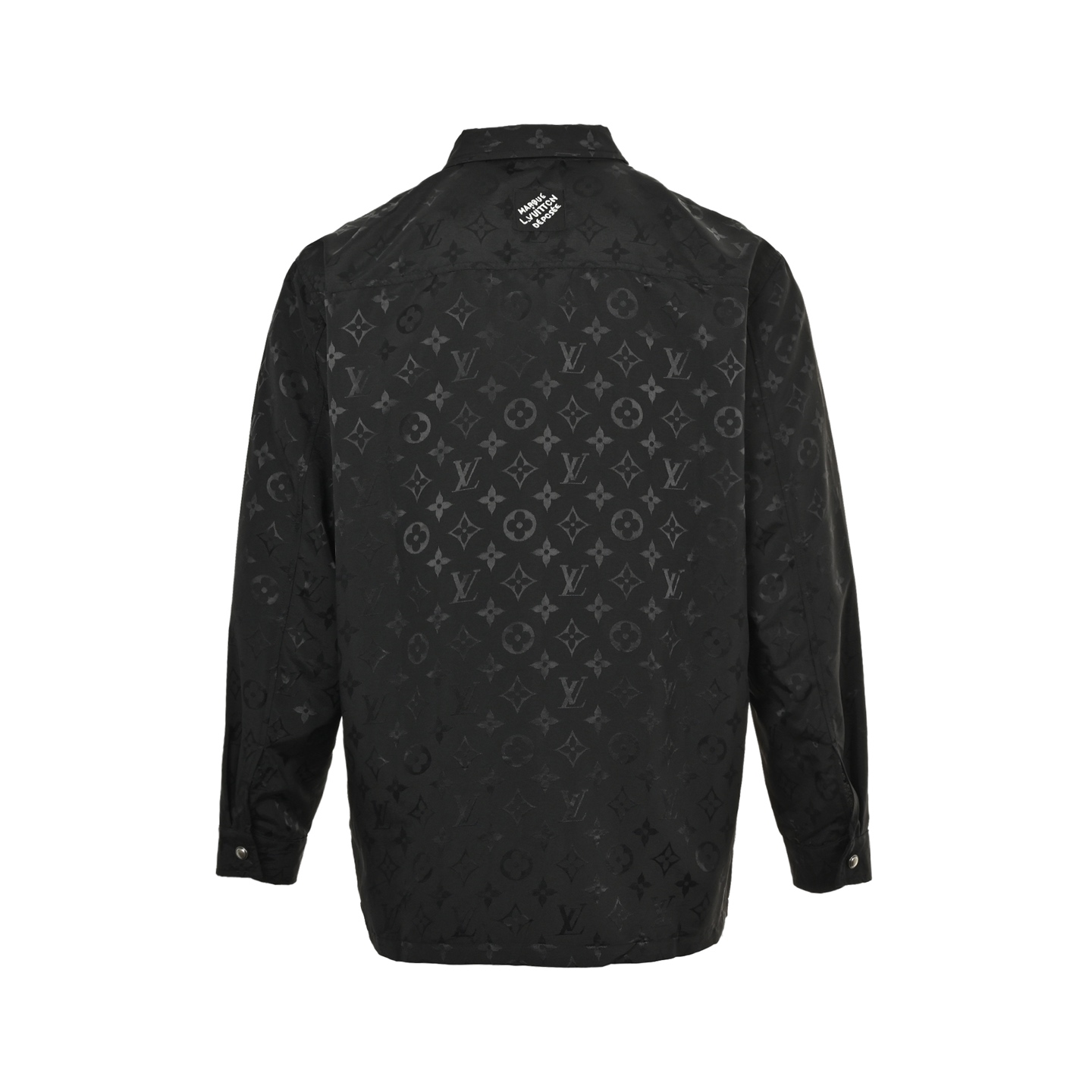 Jacquard Diamond Shirt with Full Print
