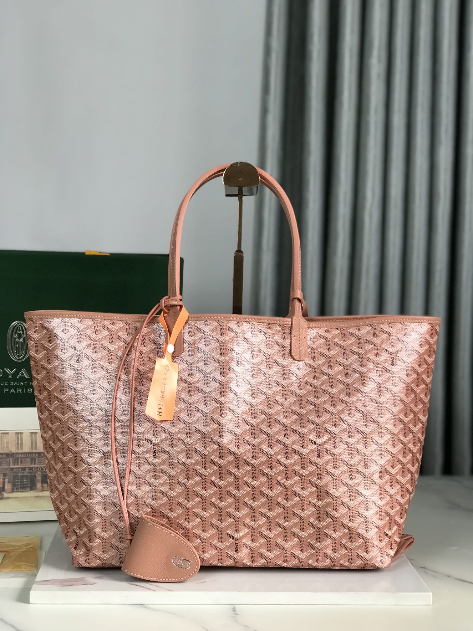 Pink Calfskin Bag